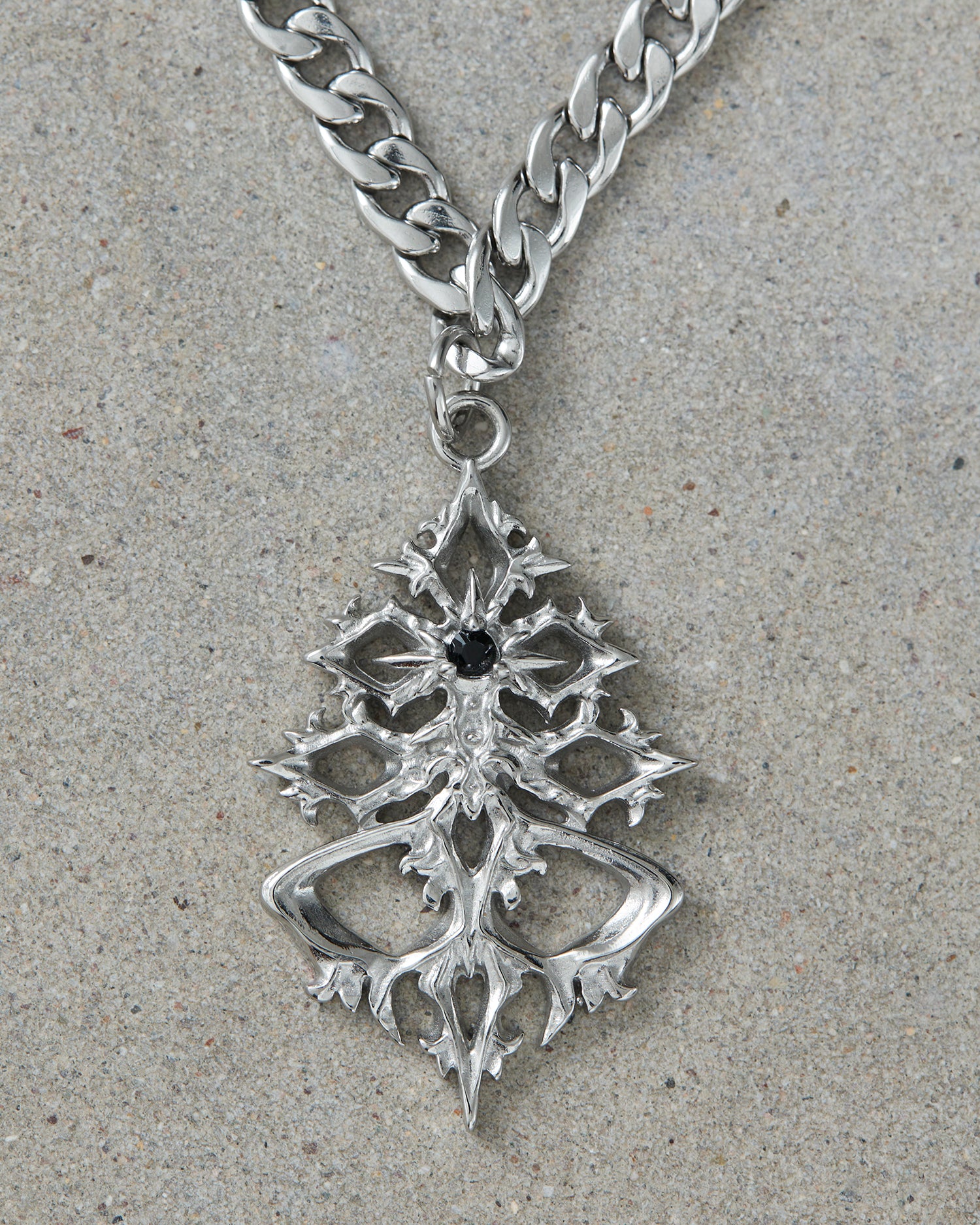 ◆Dropdead◆Agharta Amulet ネックレス Silver 送料込 Agharta Amulet Necklace