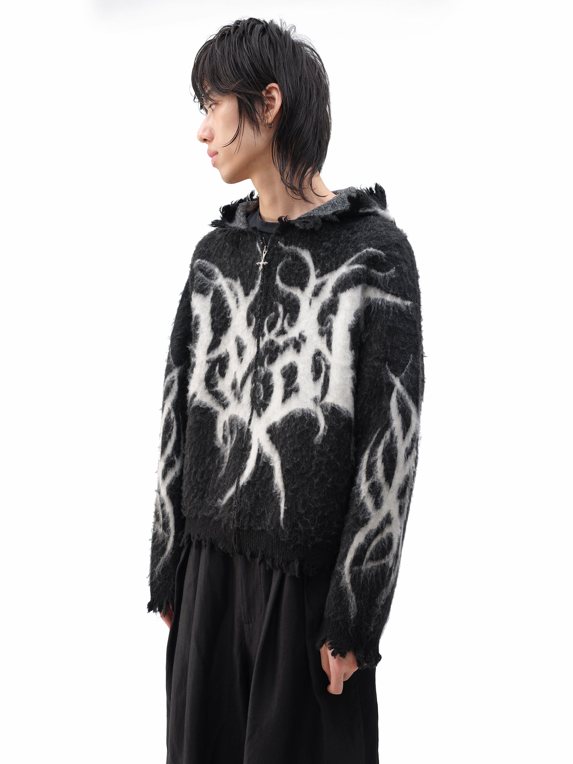 Aether Knit Hoodie – DROP DEAD CLOTHING