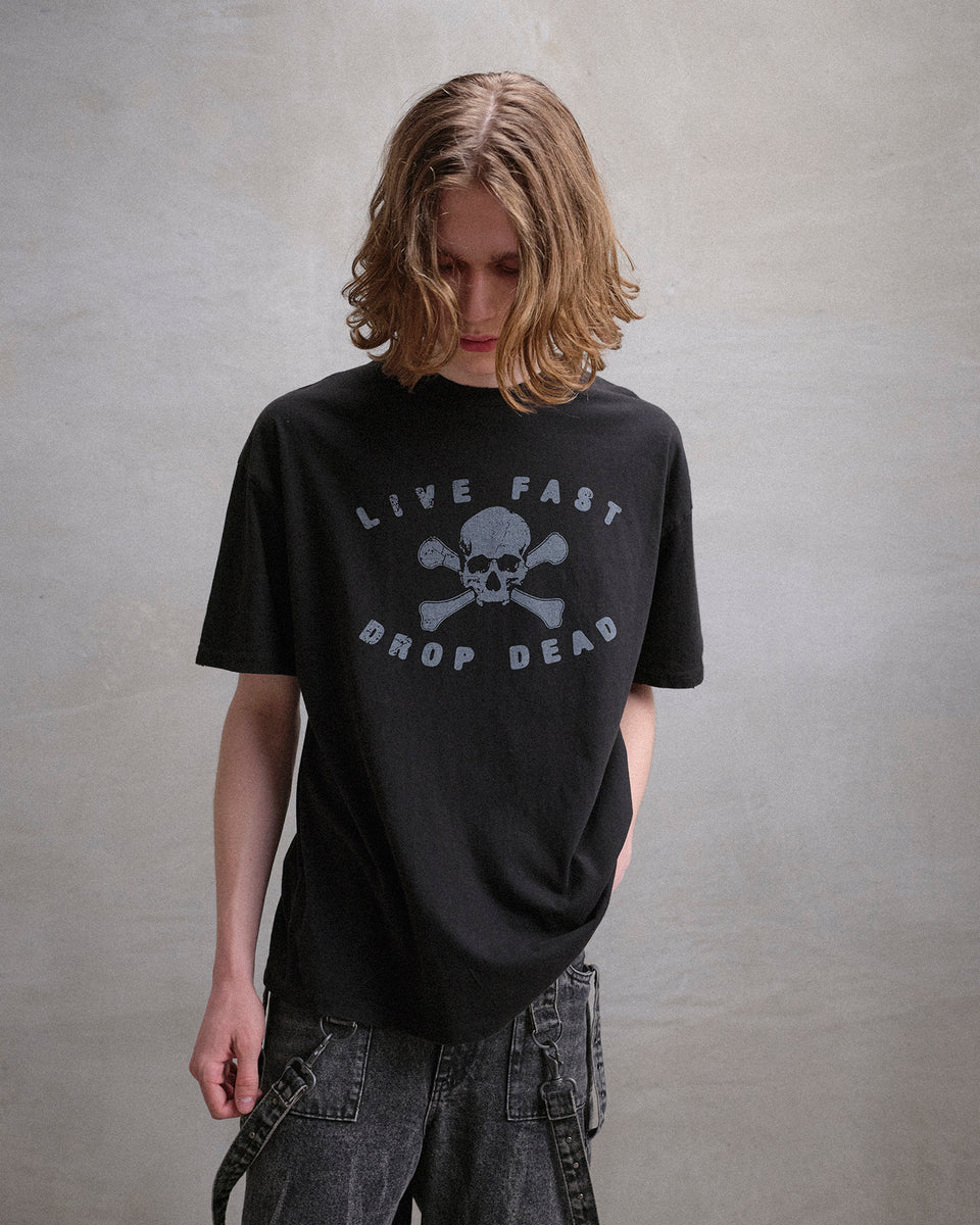 Dropdead ボックスフィットTシャツ Cross '14 T-Shirt