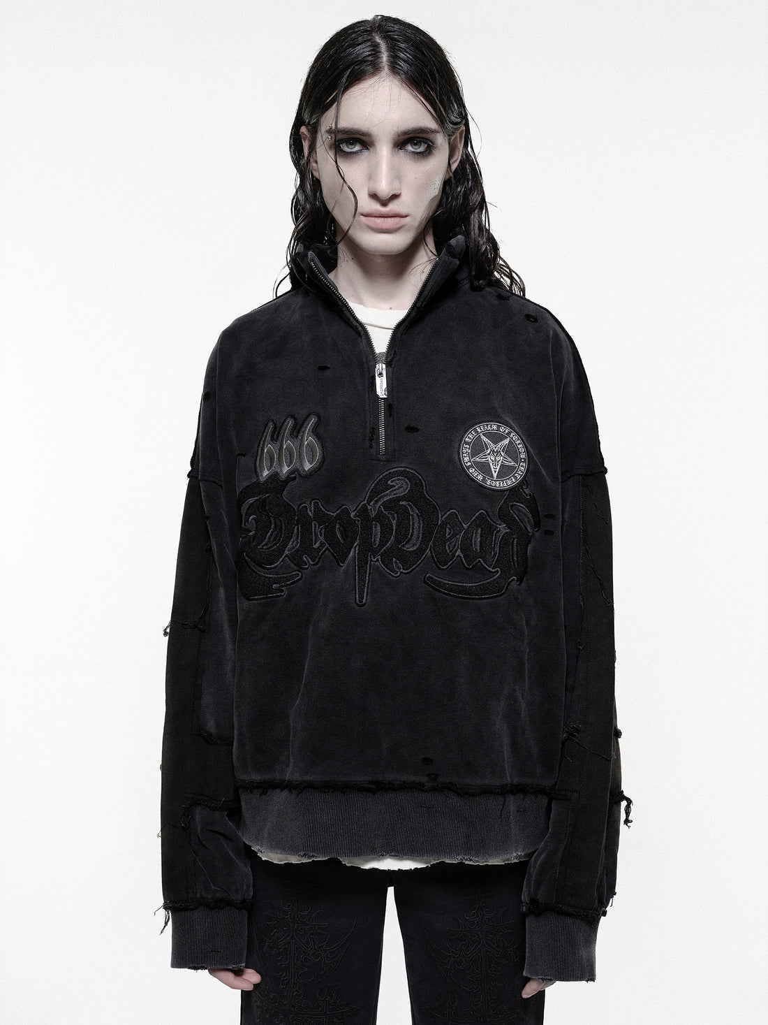 Disorder 1/4 Zip Pullover
