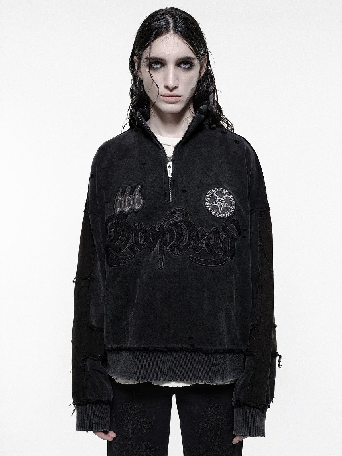 Disorder 1/4 Zip Pullover