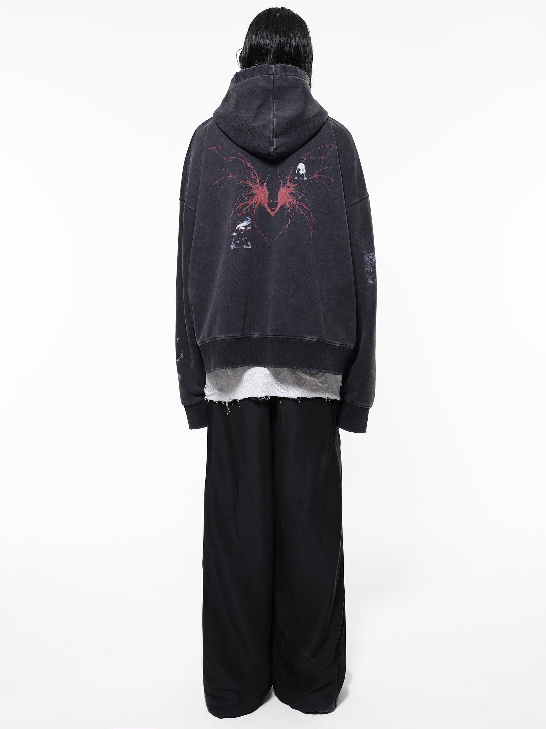 Afterlife Zip-Up Hoodie – DROP DEAD CLOTHING
