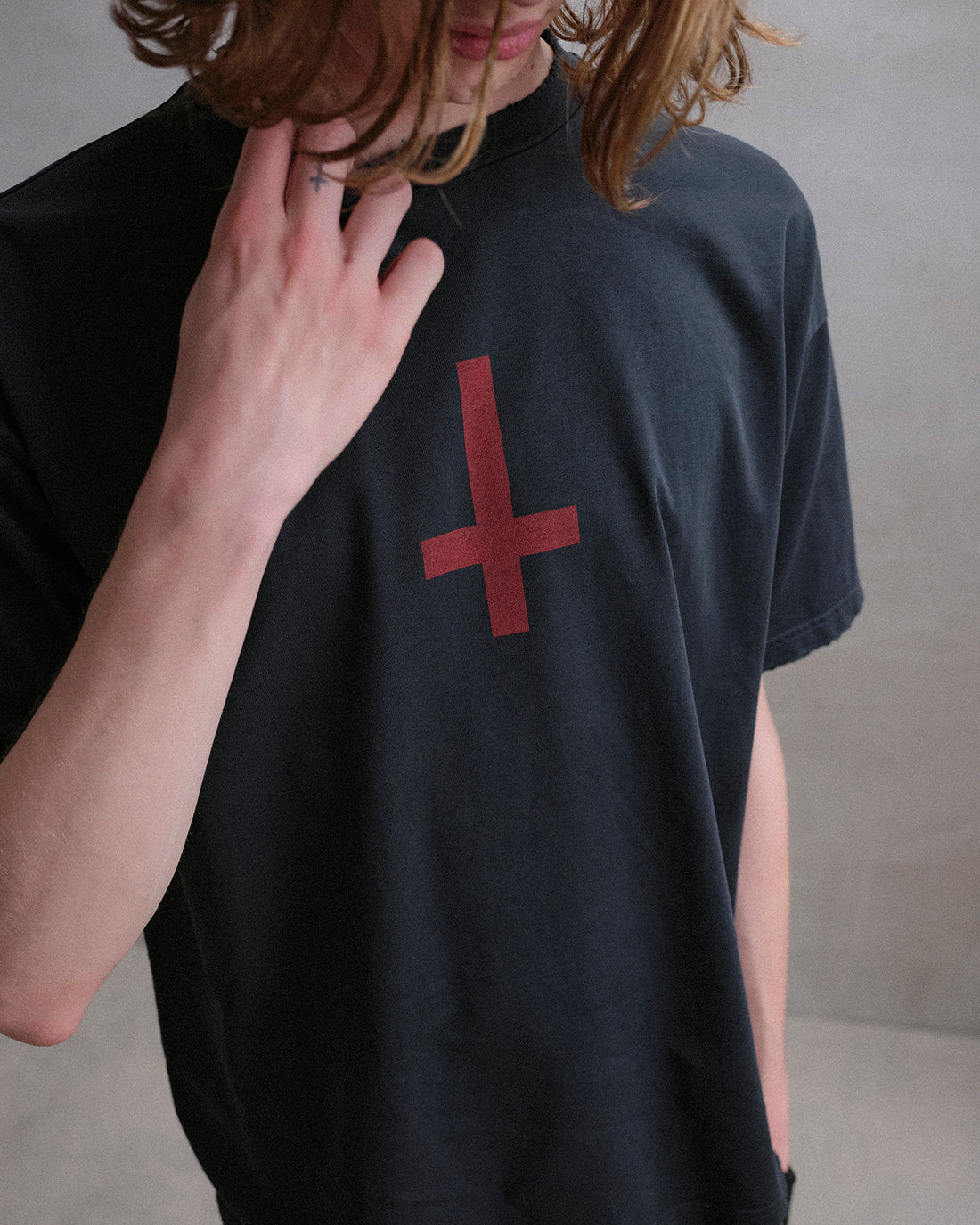 Drop Dead Black Cross Ecom -- Man