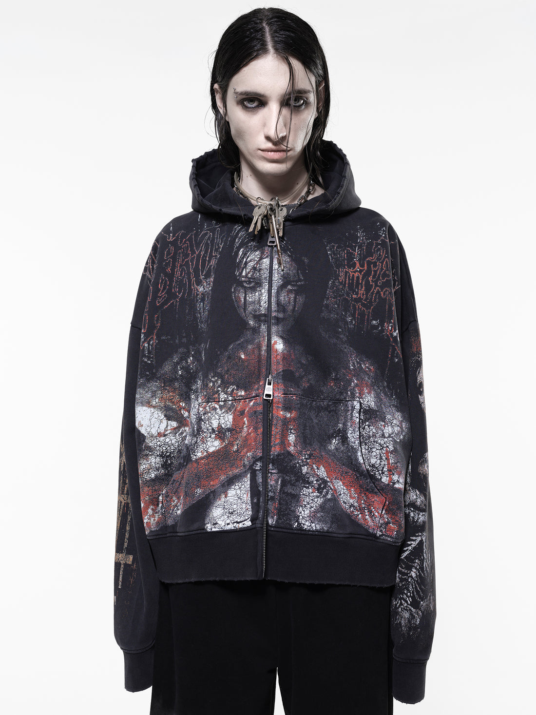 Left For Good Zip-Up Hoodie