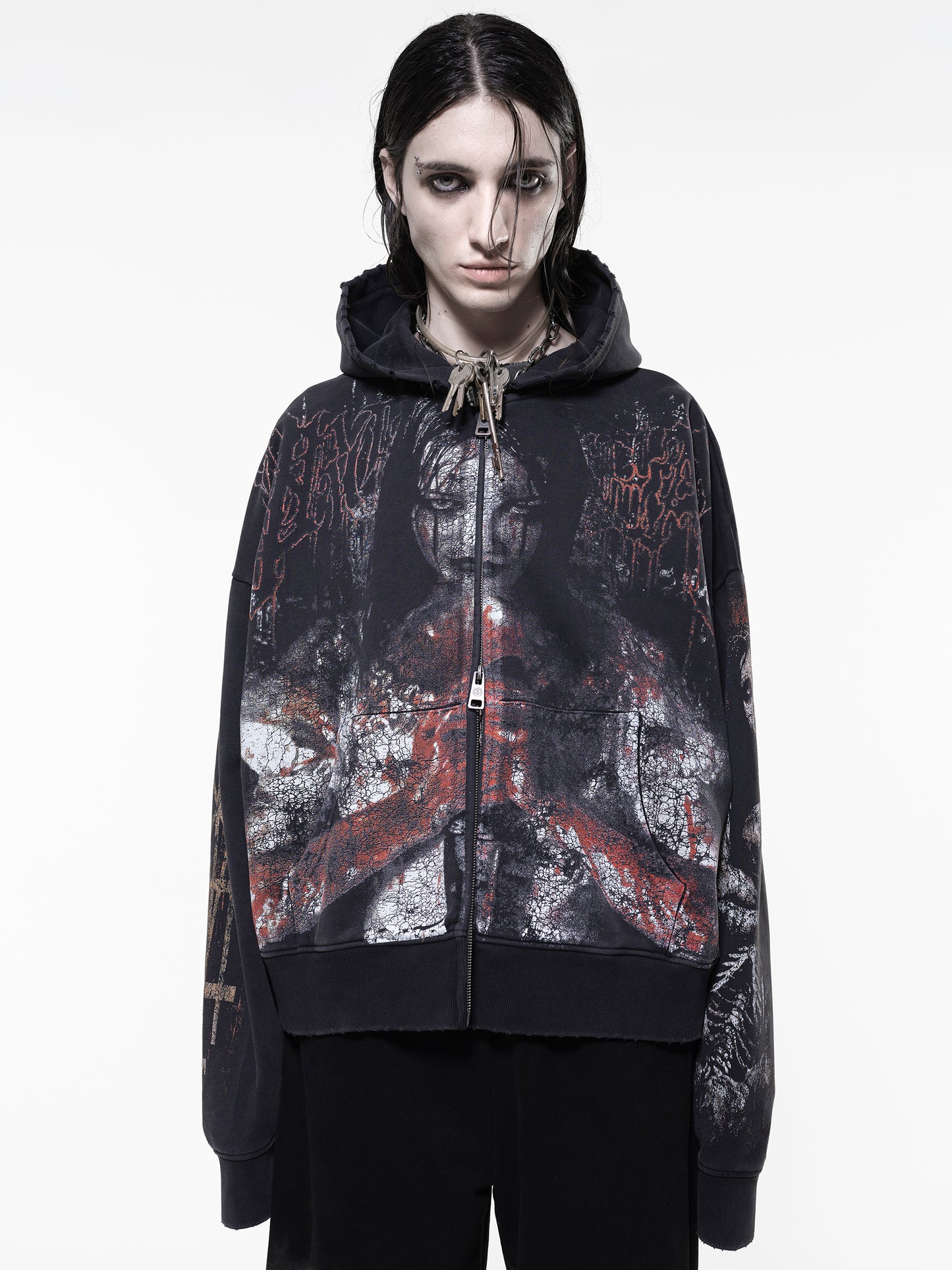 Left For Good Zip-Up Hoodie