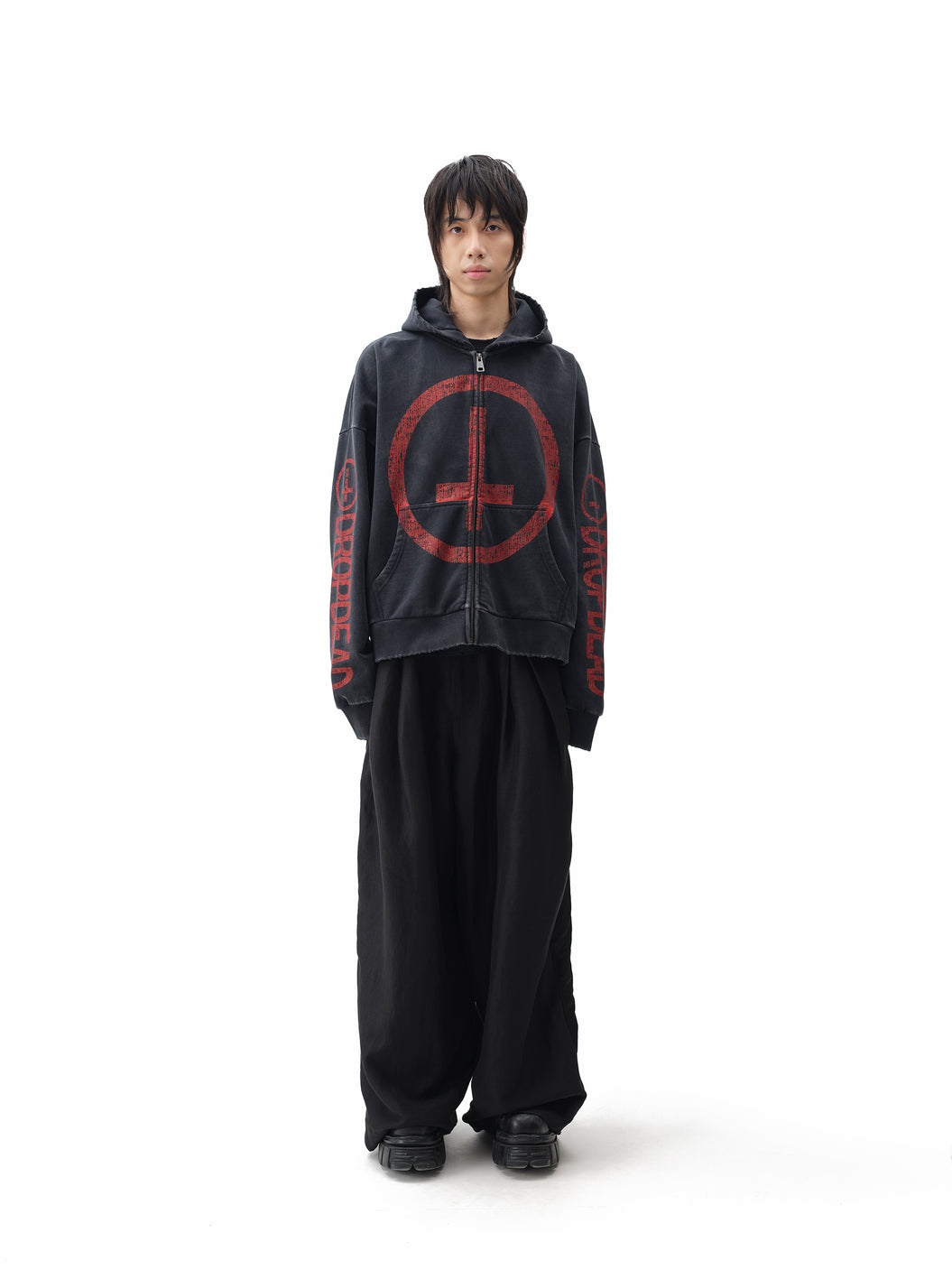 Drop Dead Logo Hoodie Ecom -- Man
