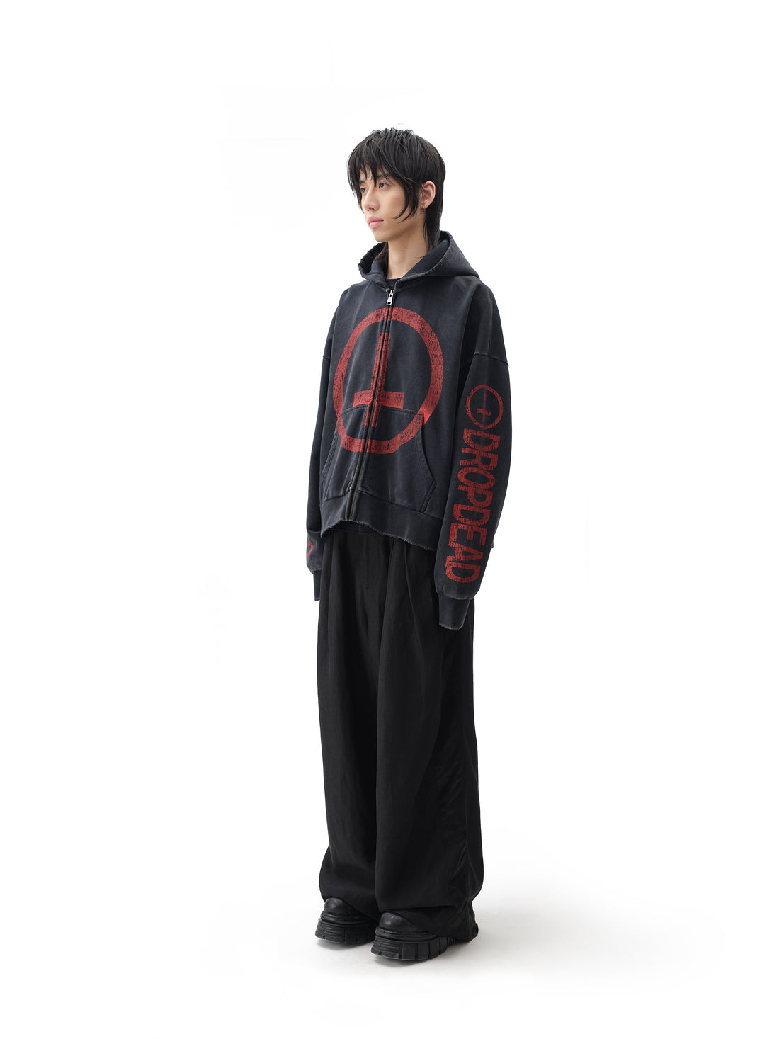 Drop Dead Logo Hoodie Ecom -- Man