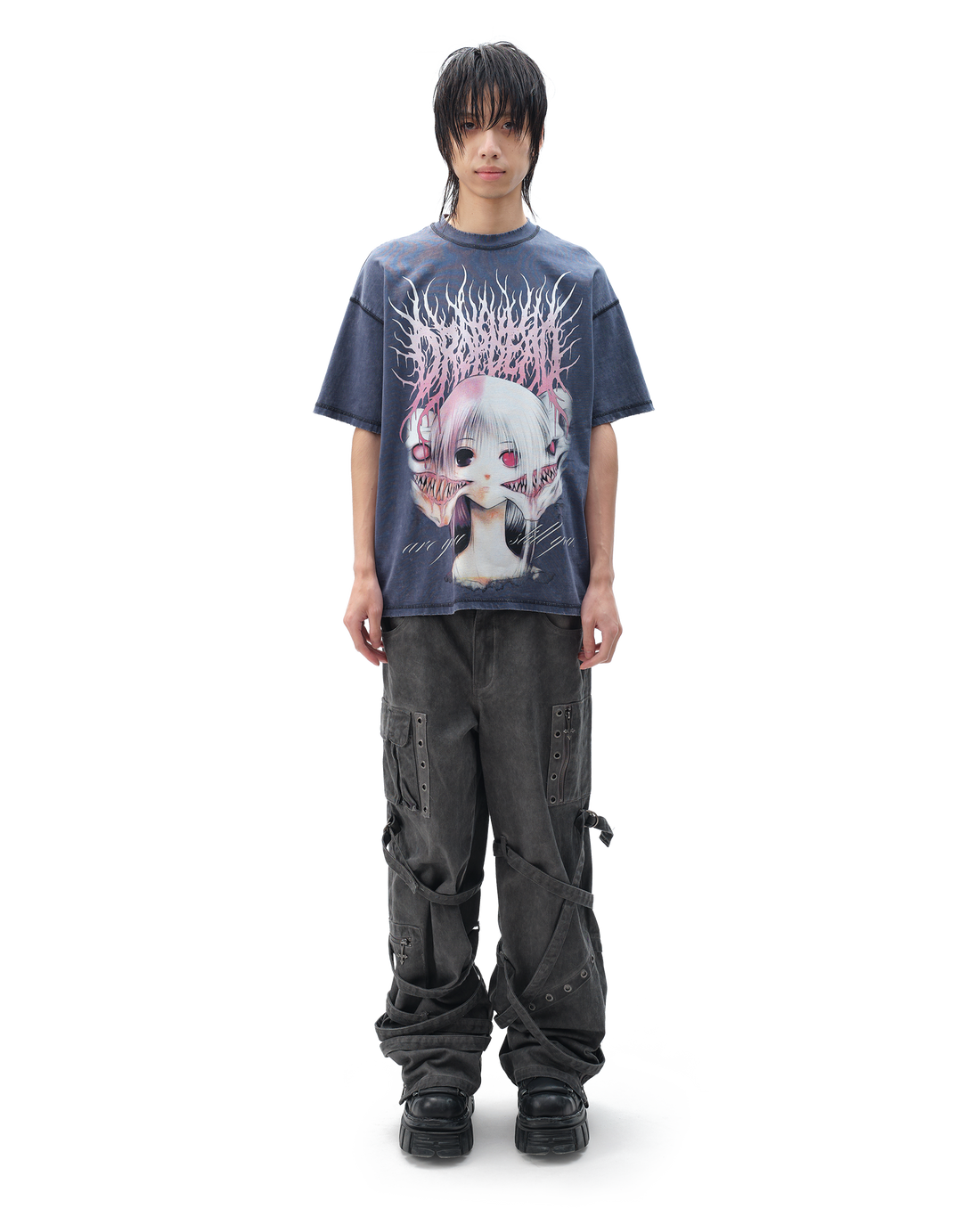 Split Boxy T-Shirt