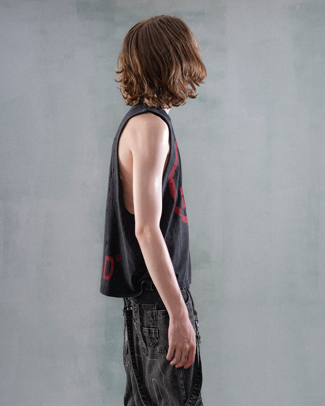Drop Dead Logo Vest Ecom -- Man