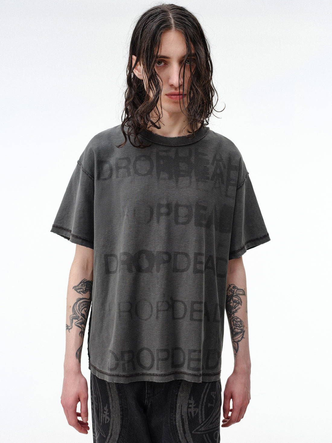 Drop Dead Stacked Tee Ecom - Man