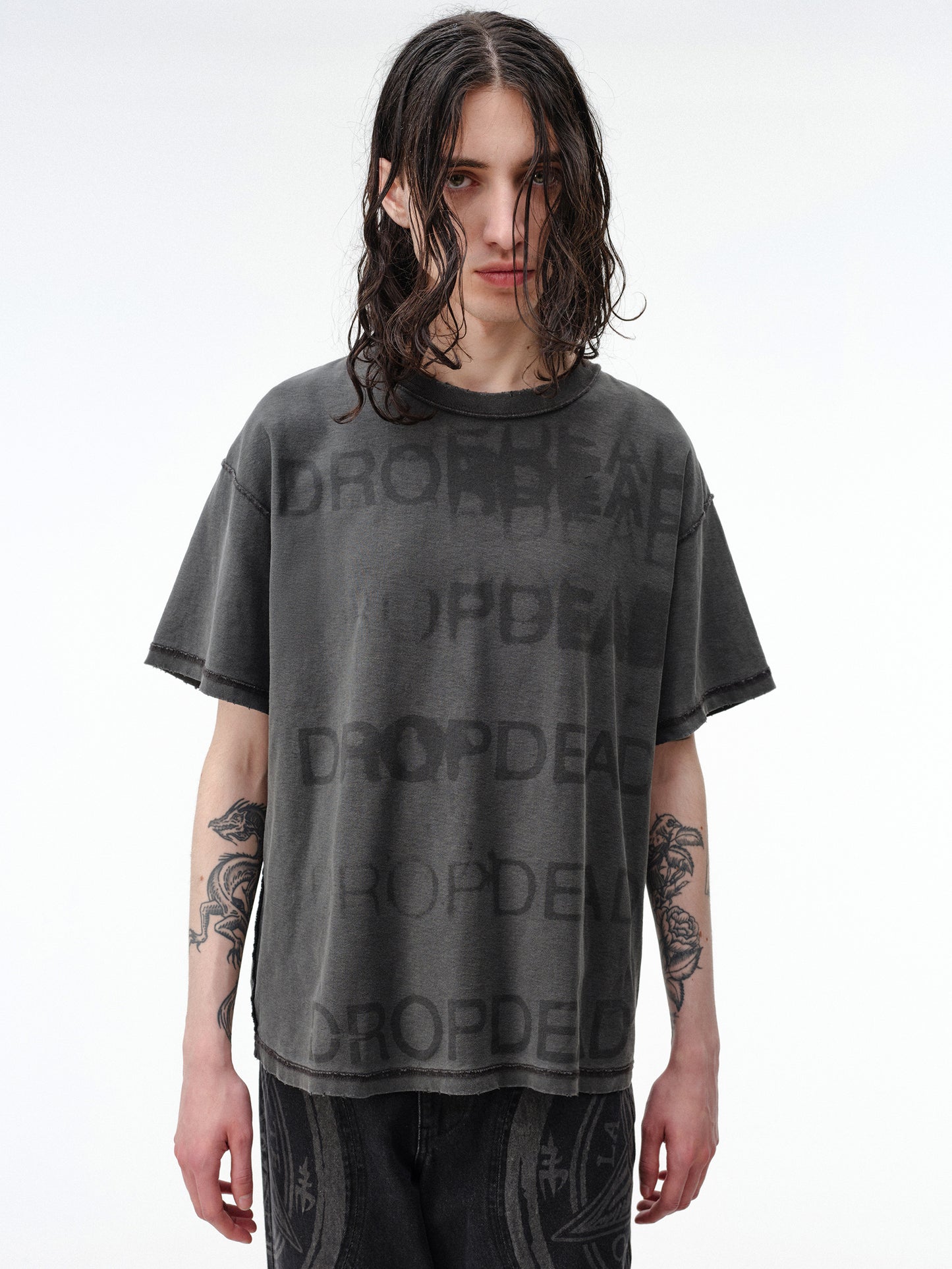Drop Dead Stacked Tee Ecom - Man