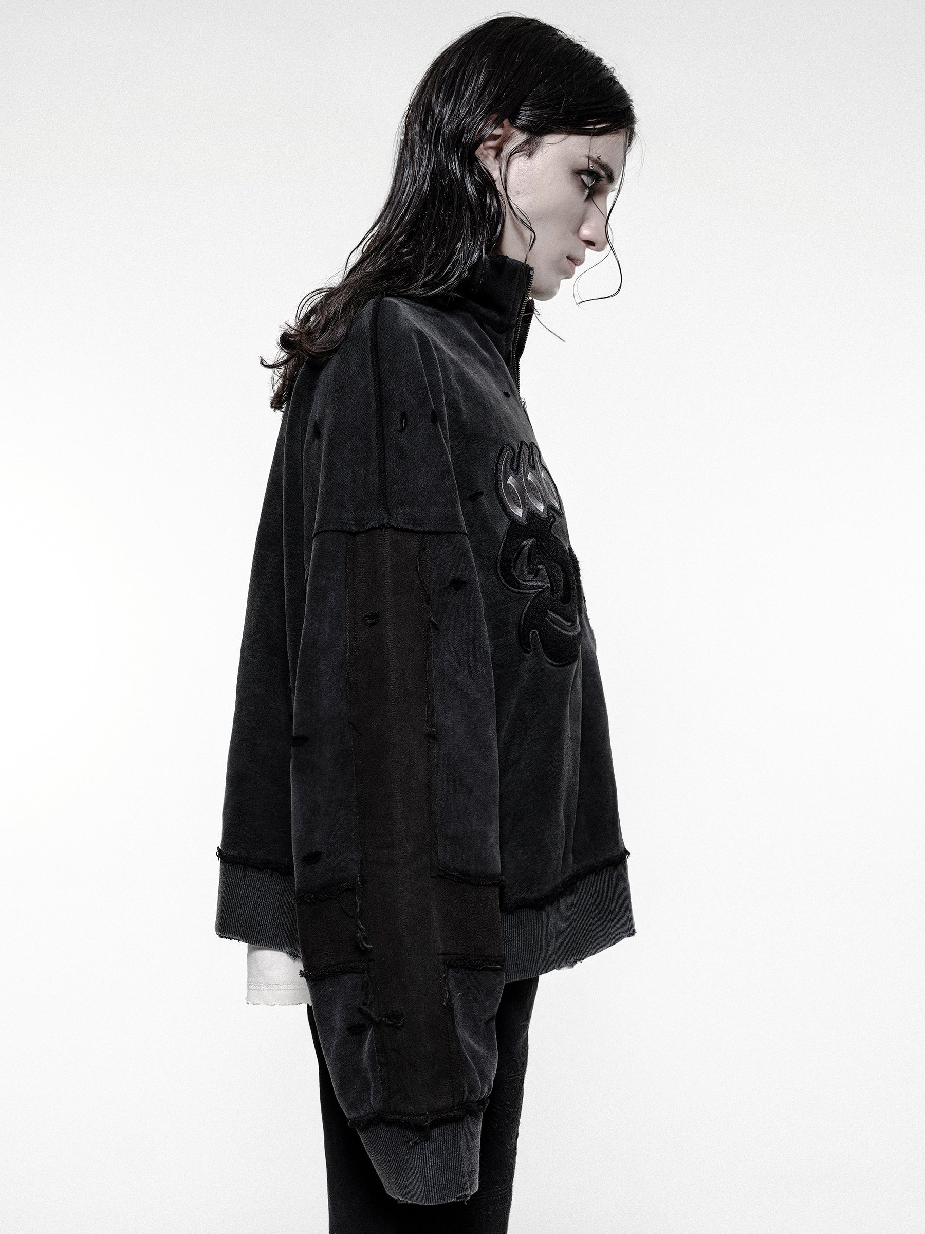 D－DROP様オーダー Disorder 1/4 Zip Pullover – DROP DEAD CLOTHING