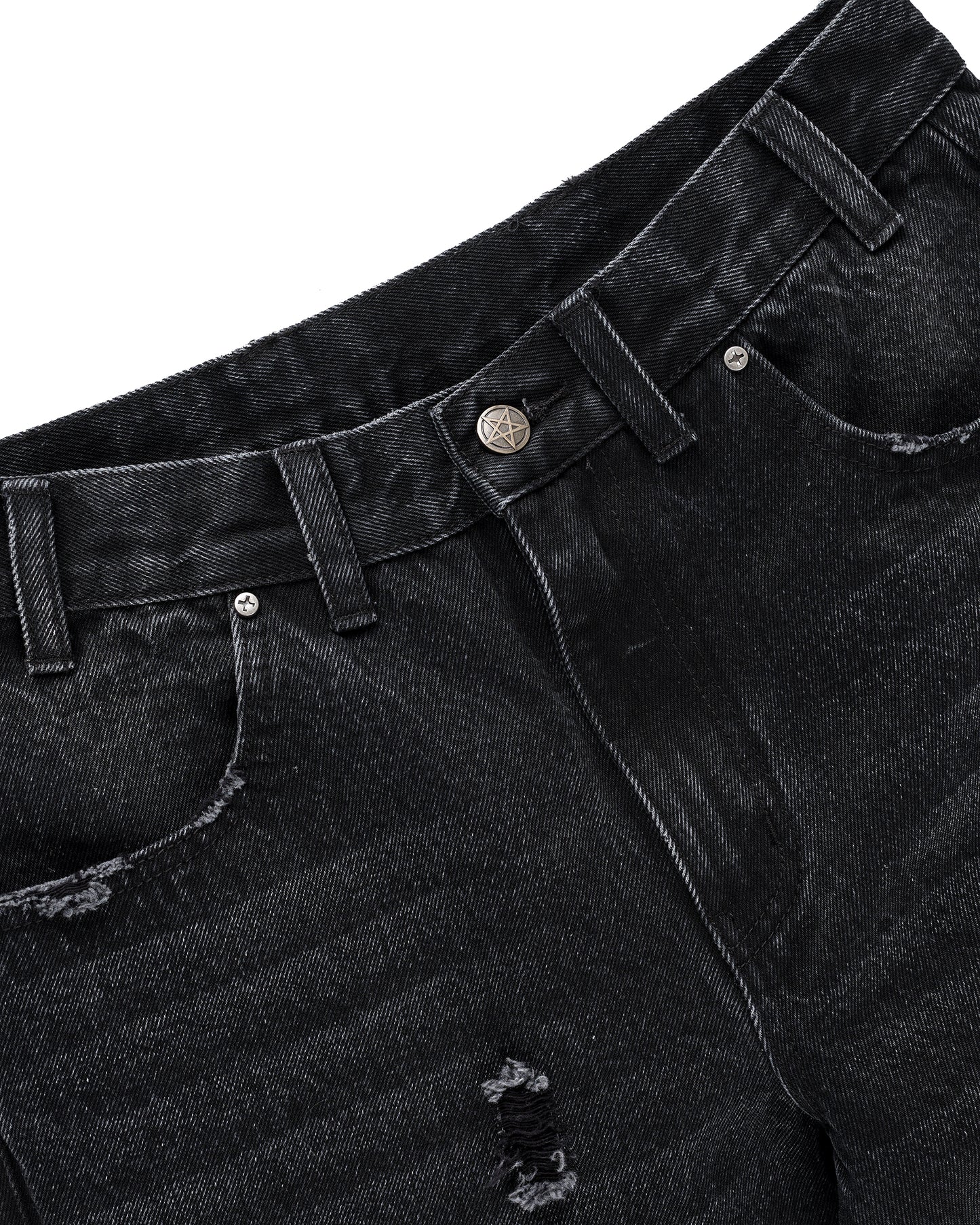 Burnout Black Jeans