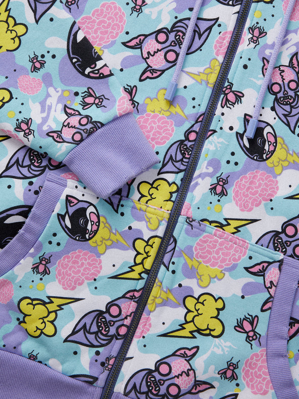 Cats & Bats '07 Zip-Up Hoodie