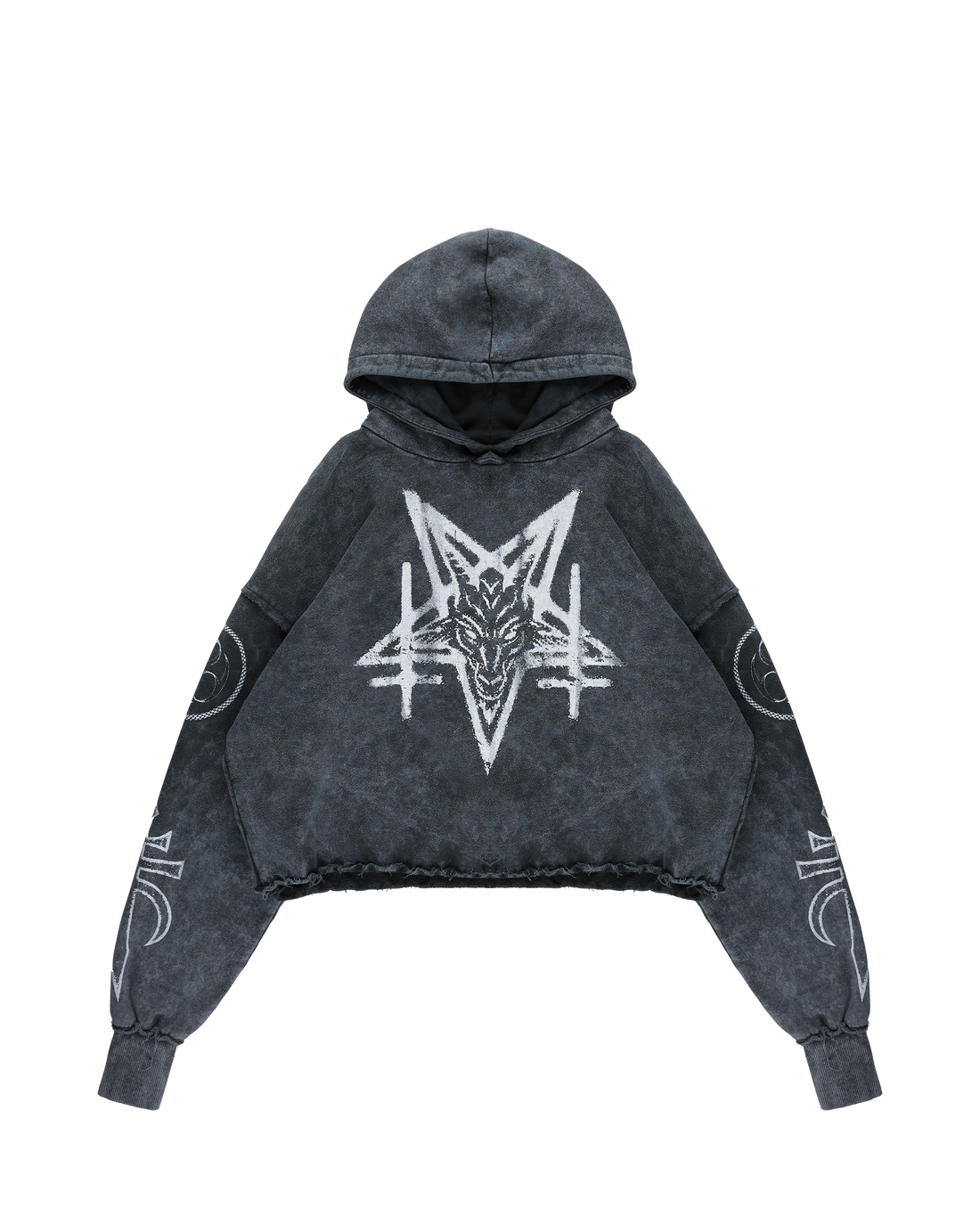 Diablo Cropped Hoodie
