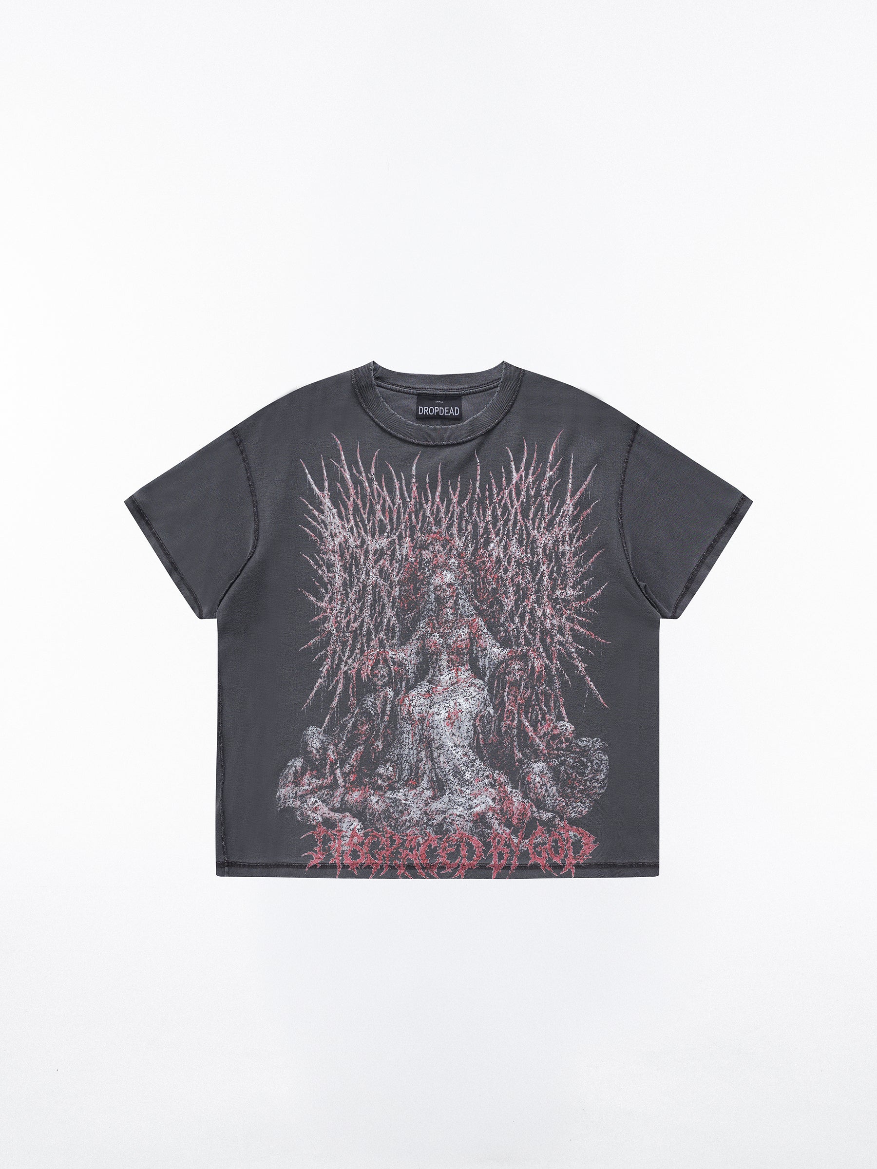Disgraced Boxy T-Shirt – DROP DEAD CLOTHING
