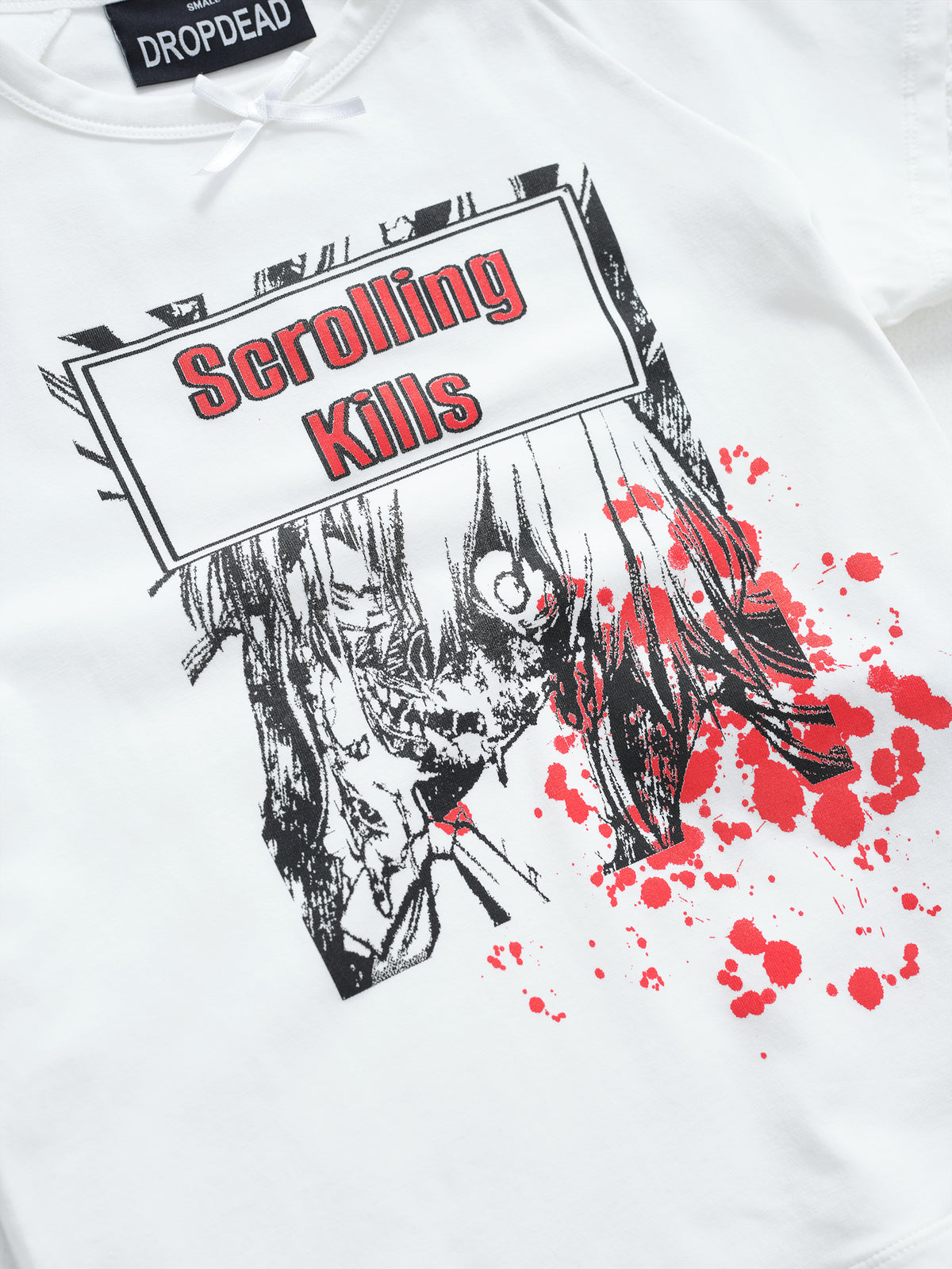 Doomscroll Crop Top