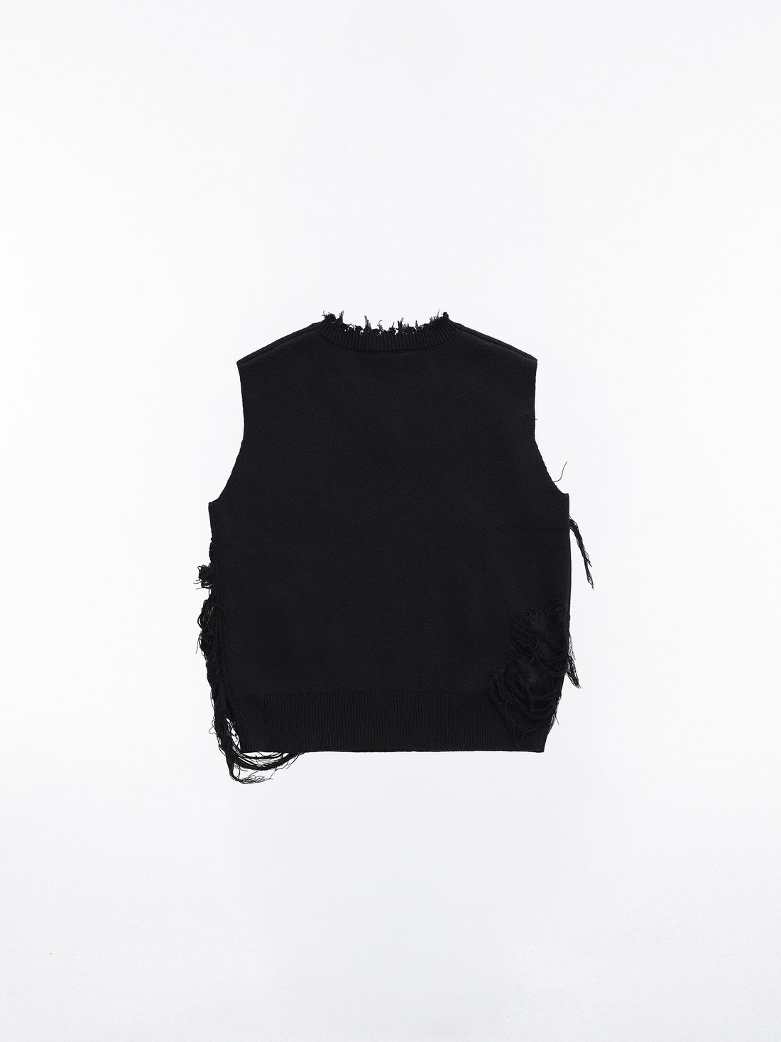 Dropout Knitted Vest