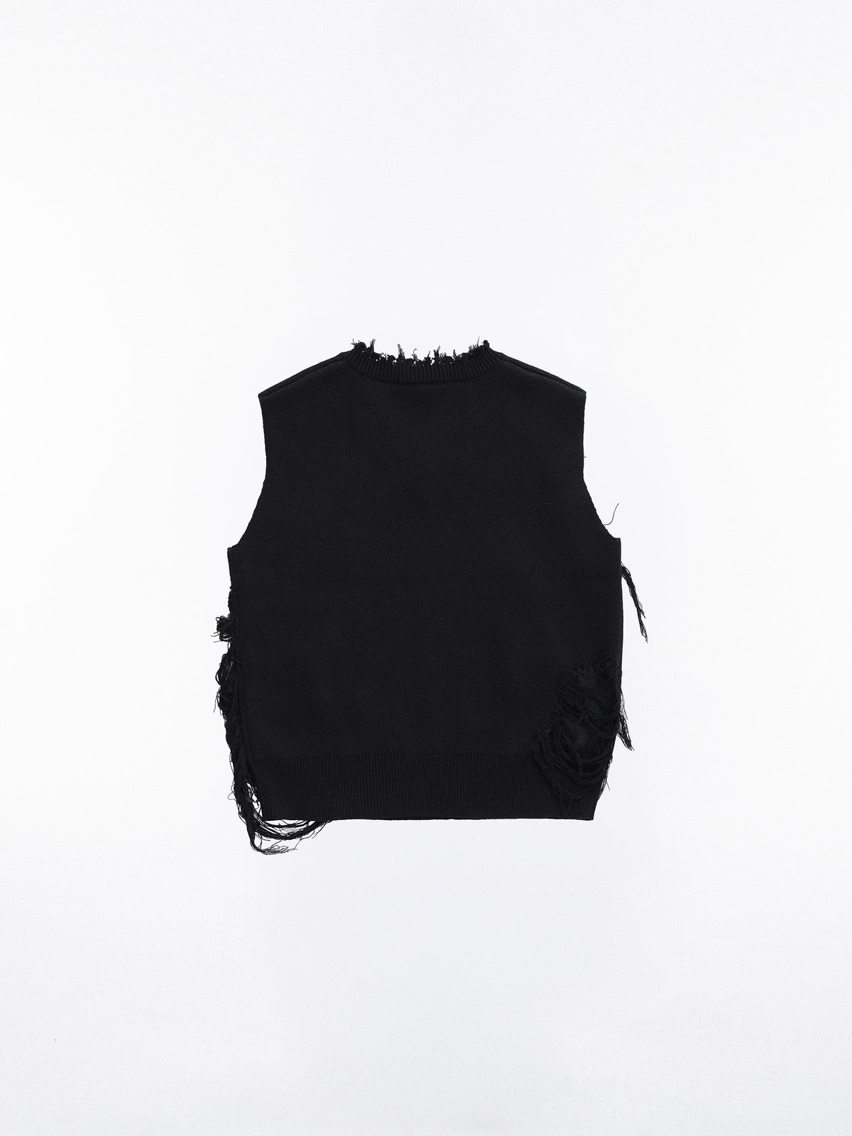 Dropout Knitted Vest