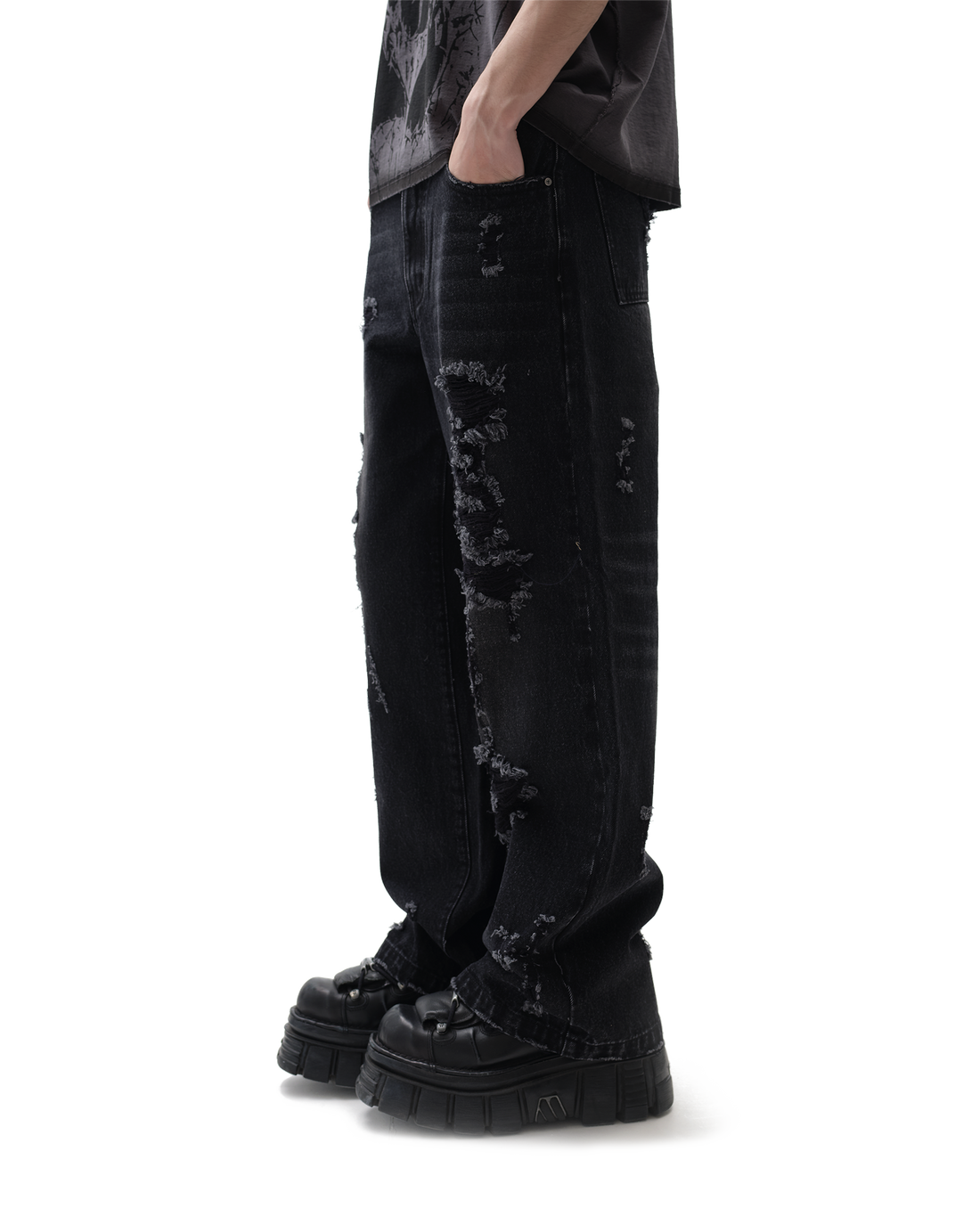 Drop Dead Burnout Black Ecom -- Man