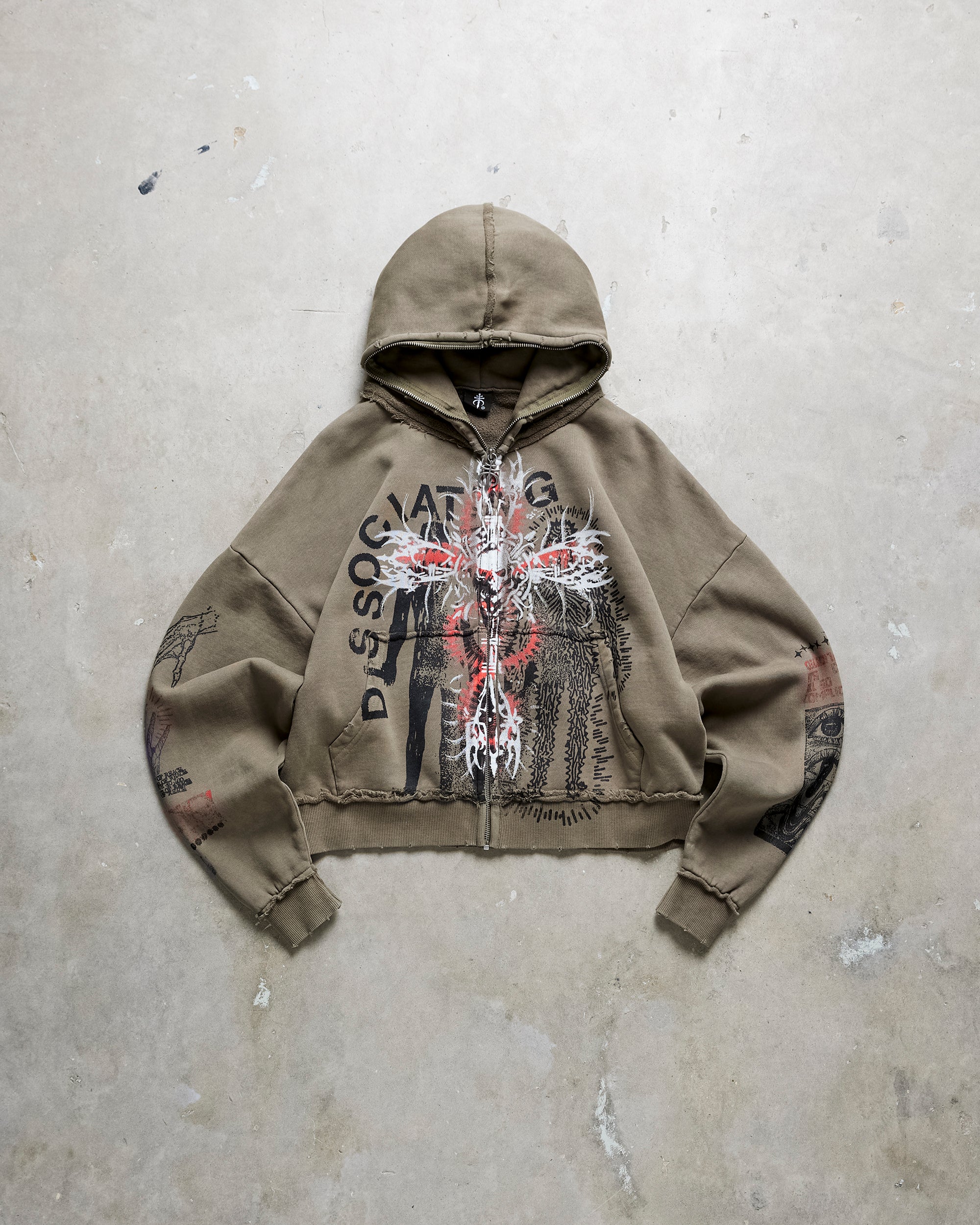 Outlet Drop dead hoodie