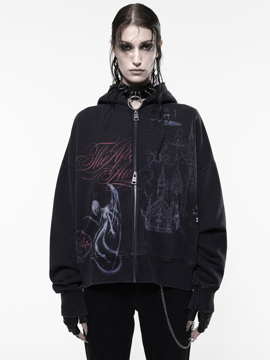 Afterlife Zip-Up Hoodie