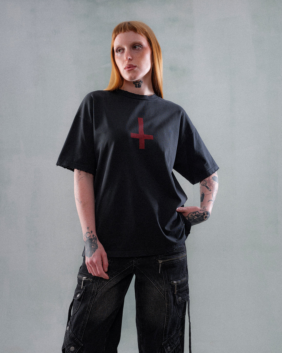 Drop Dead Black Cross Ecom -- Woman