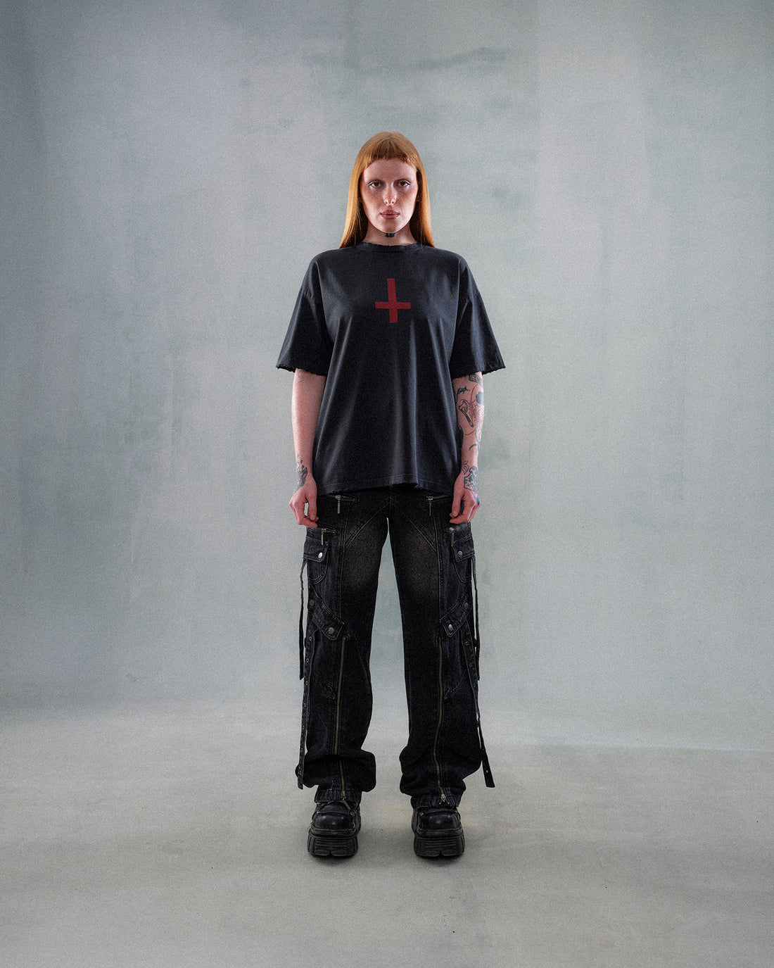 Drop Dead Black Cross Ecom -- Woman