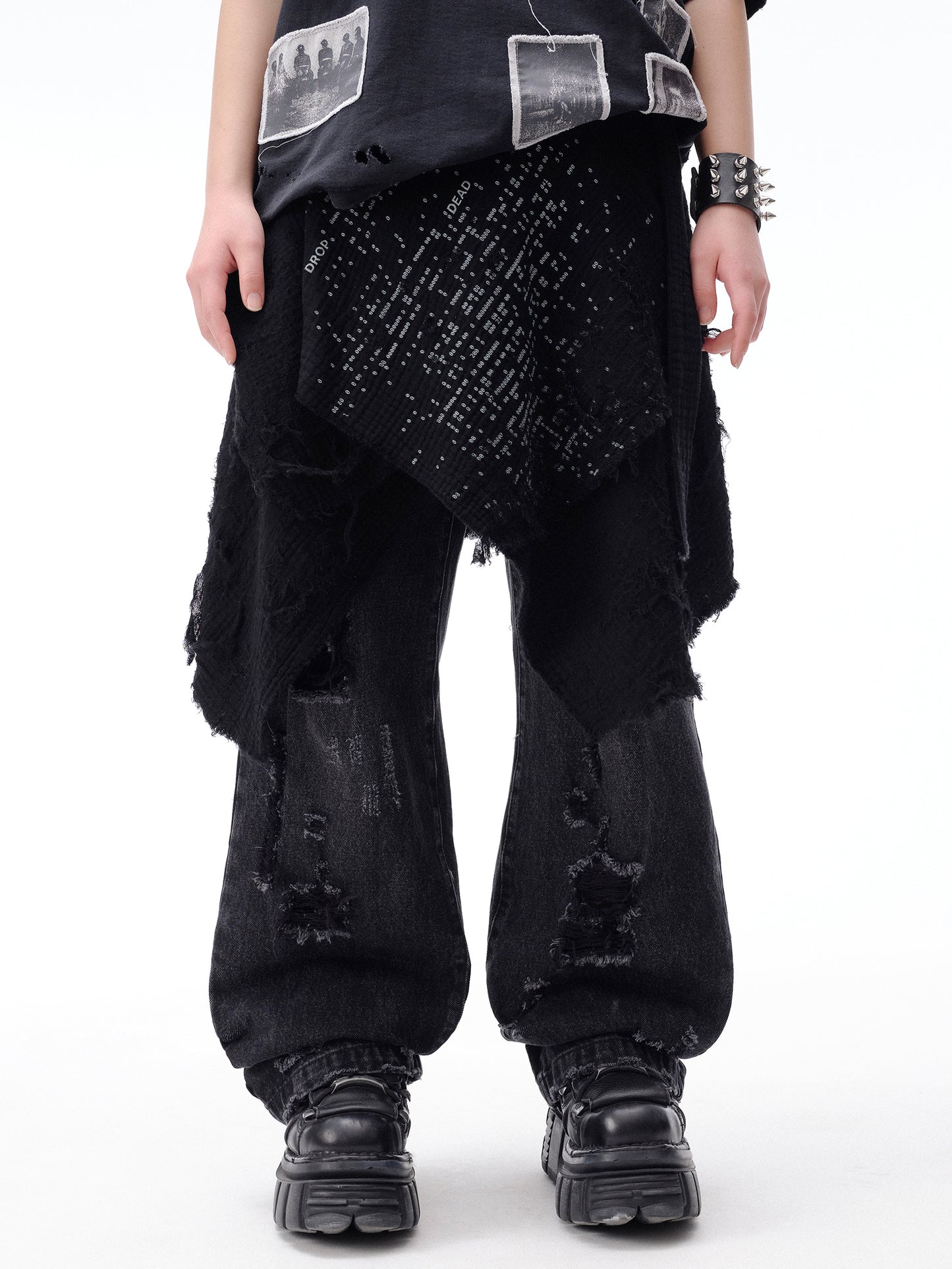 C0D3D Wrap Skirt