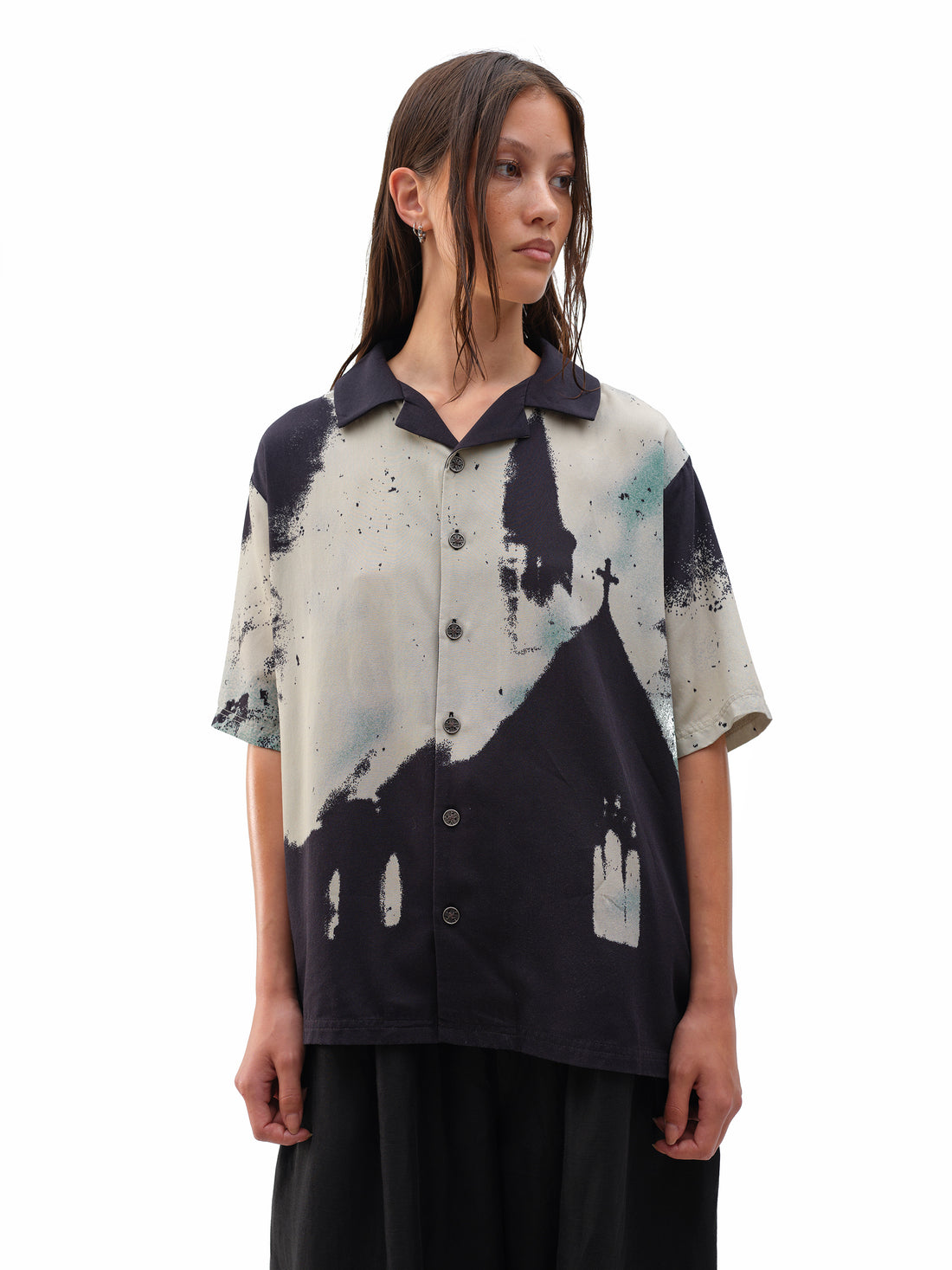 Drop Dead Church Shirt Ecom -- Woman