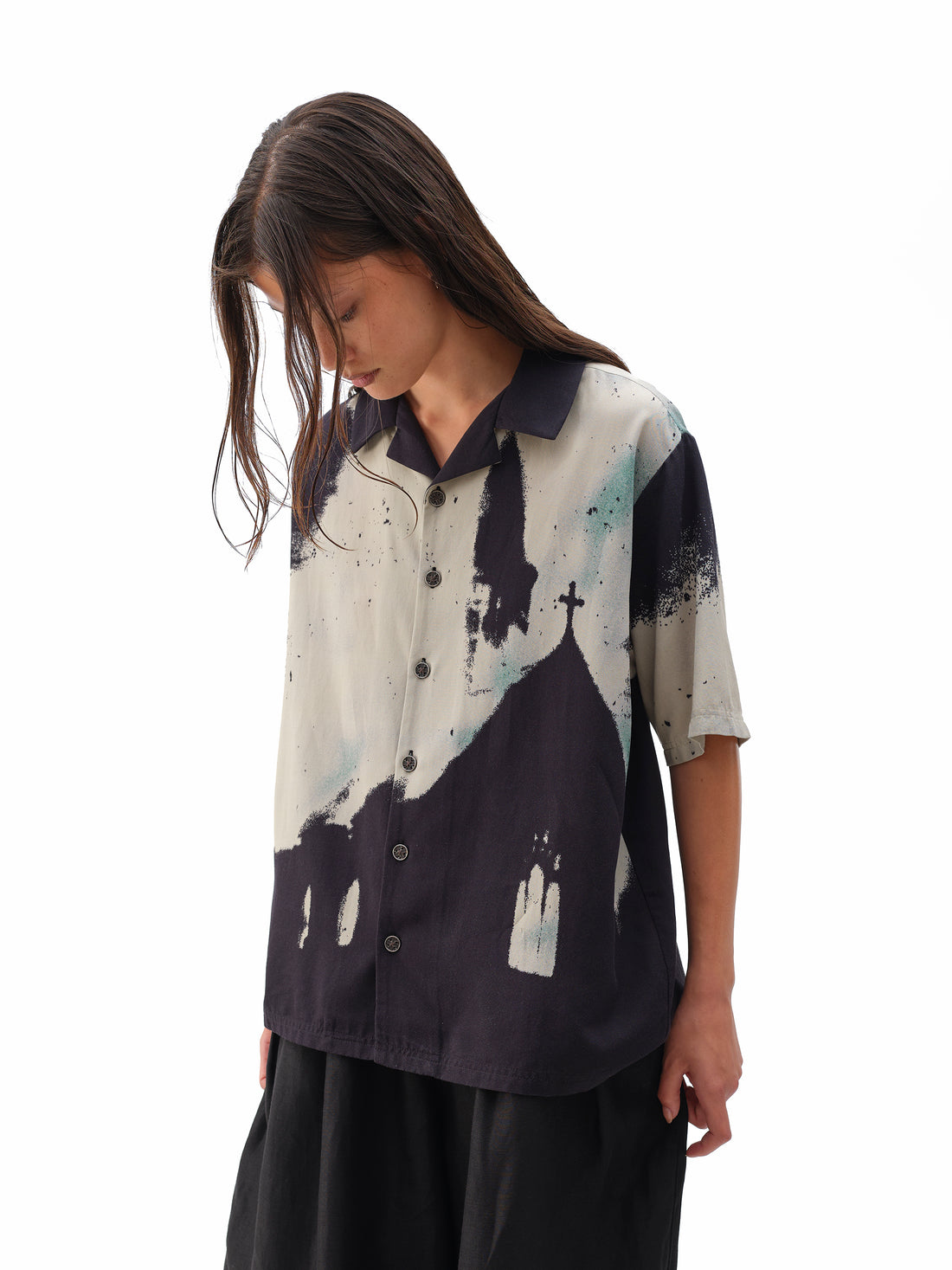 Drop Dead Church Shirt Ecom -- Woman