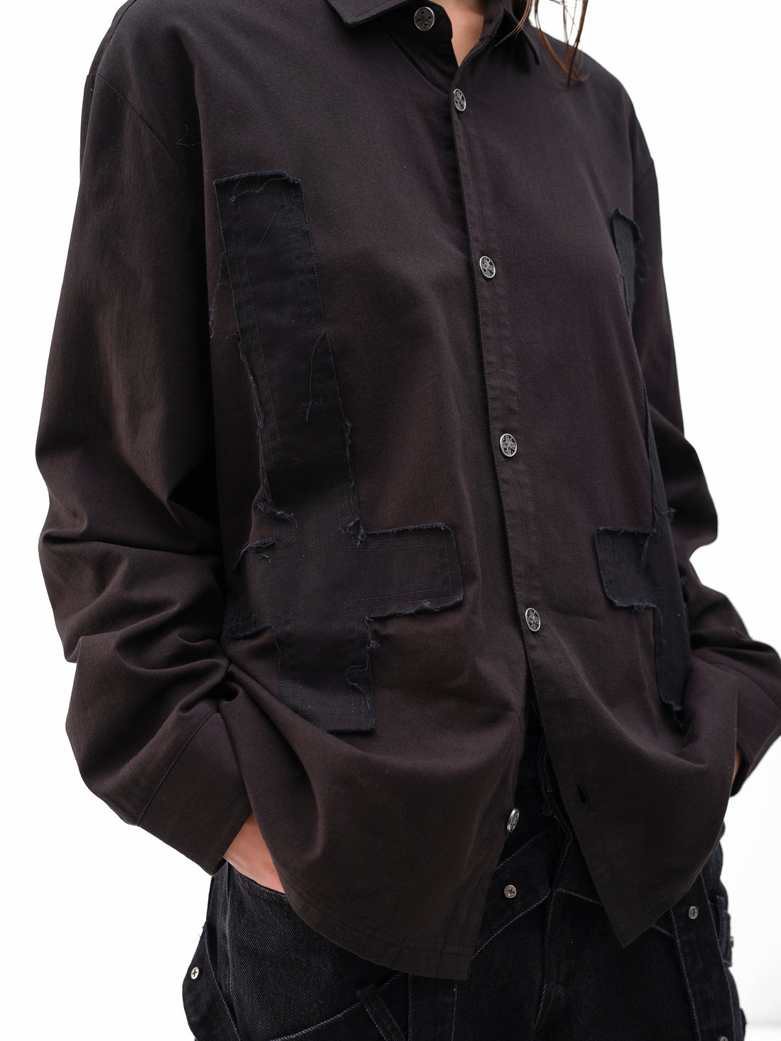 Drop Dead Cross Shirt Ecom -- Woman
