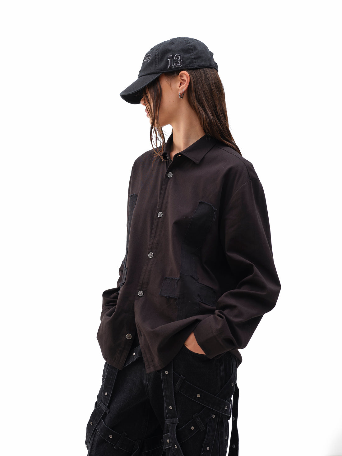 Drop Dead Cross Shirt Ecom -- Woman