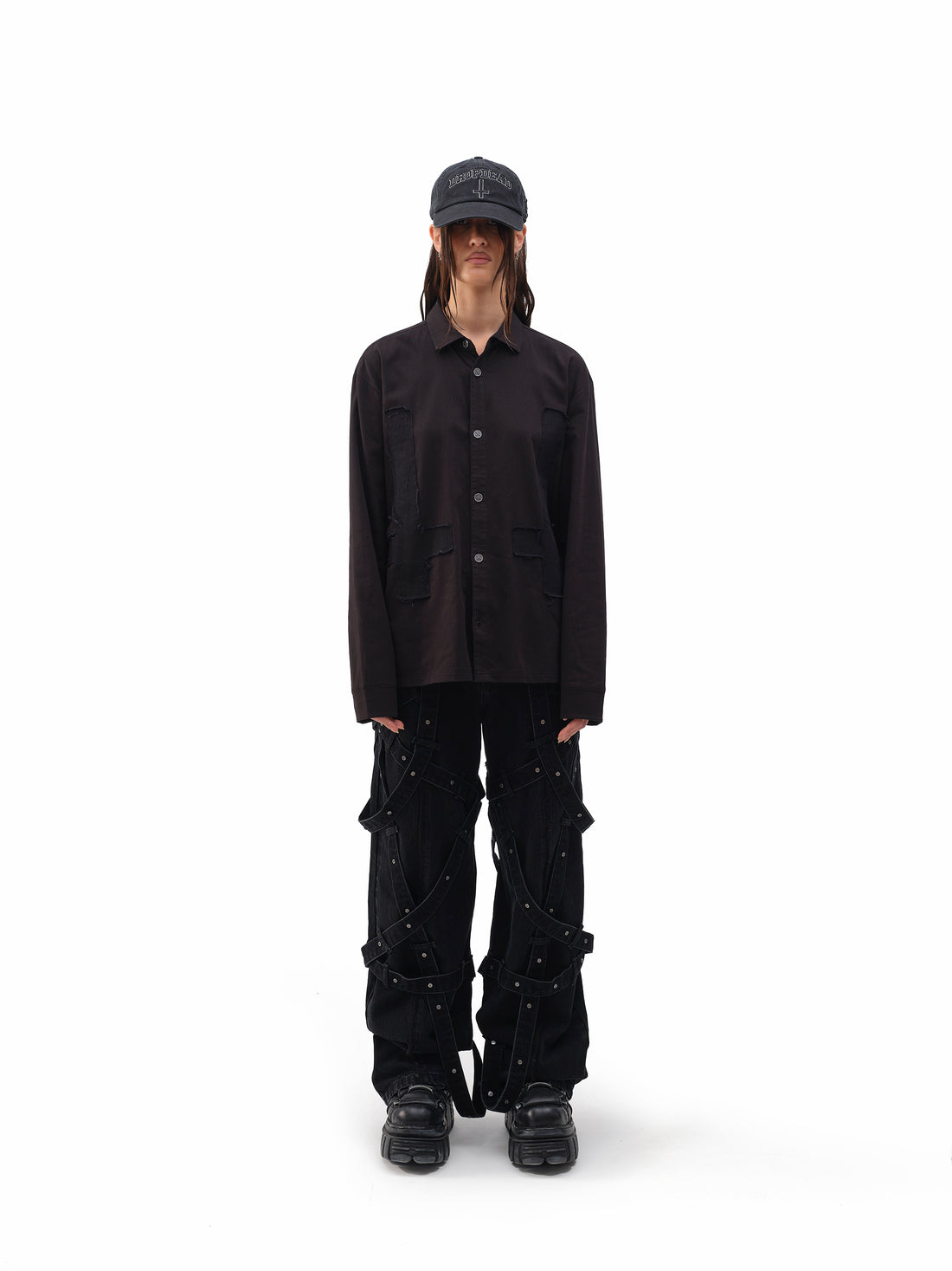 Drop Dead Cross Shirt Ecom -- Woman