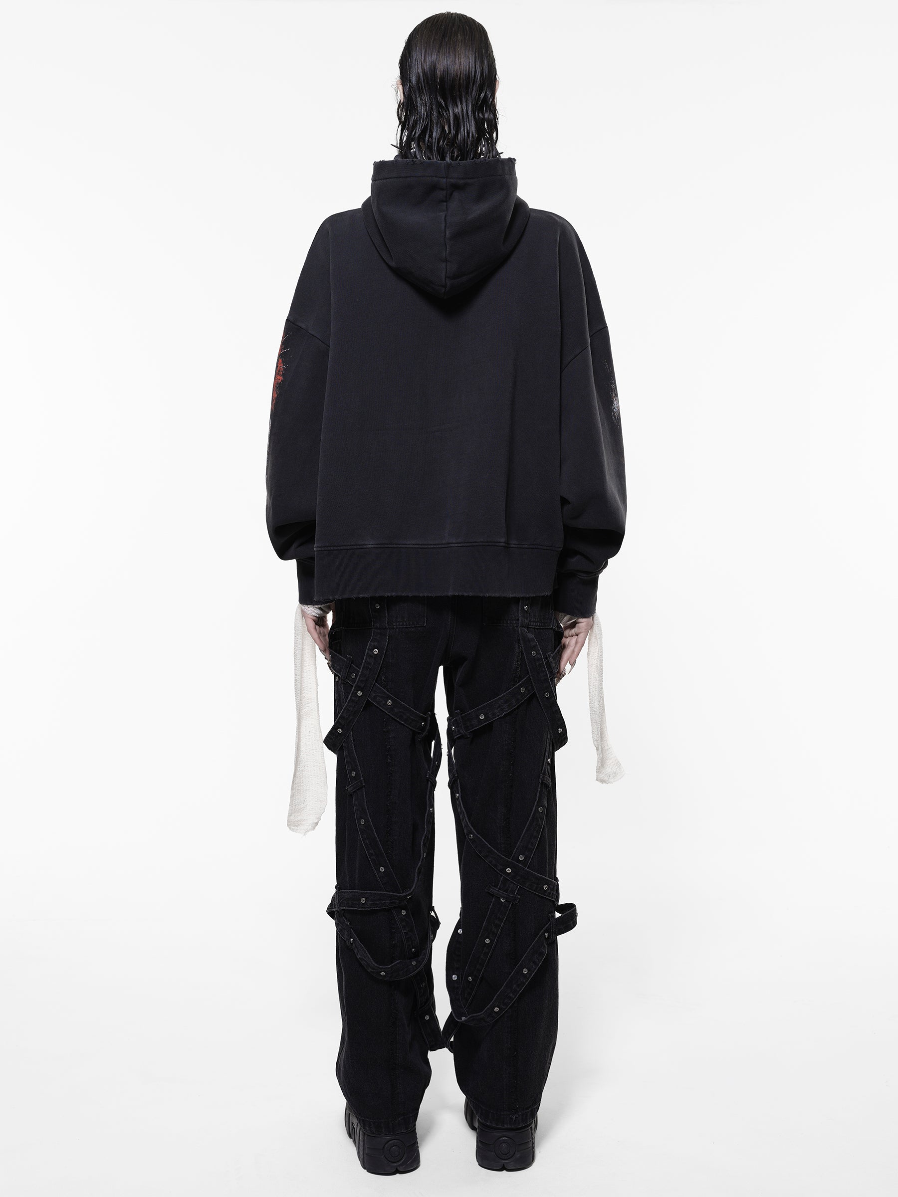 Left For Good Zip-Up Hoodie – DROP DEAD CLOTHING