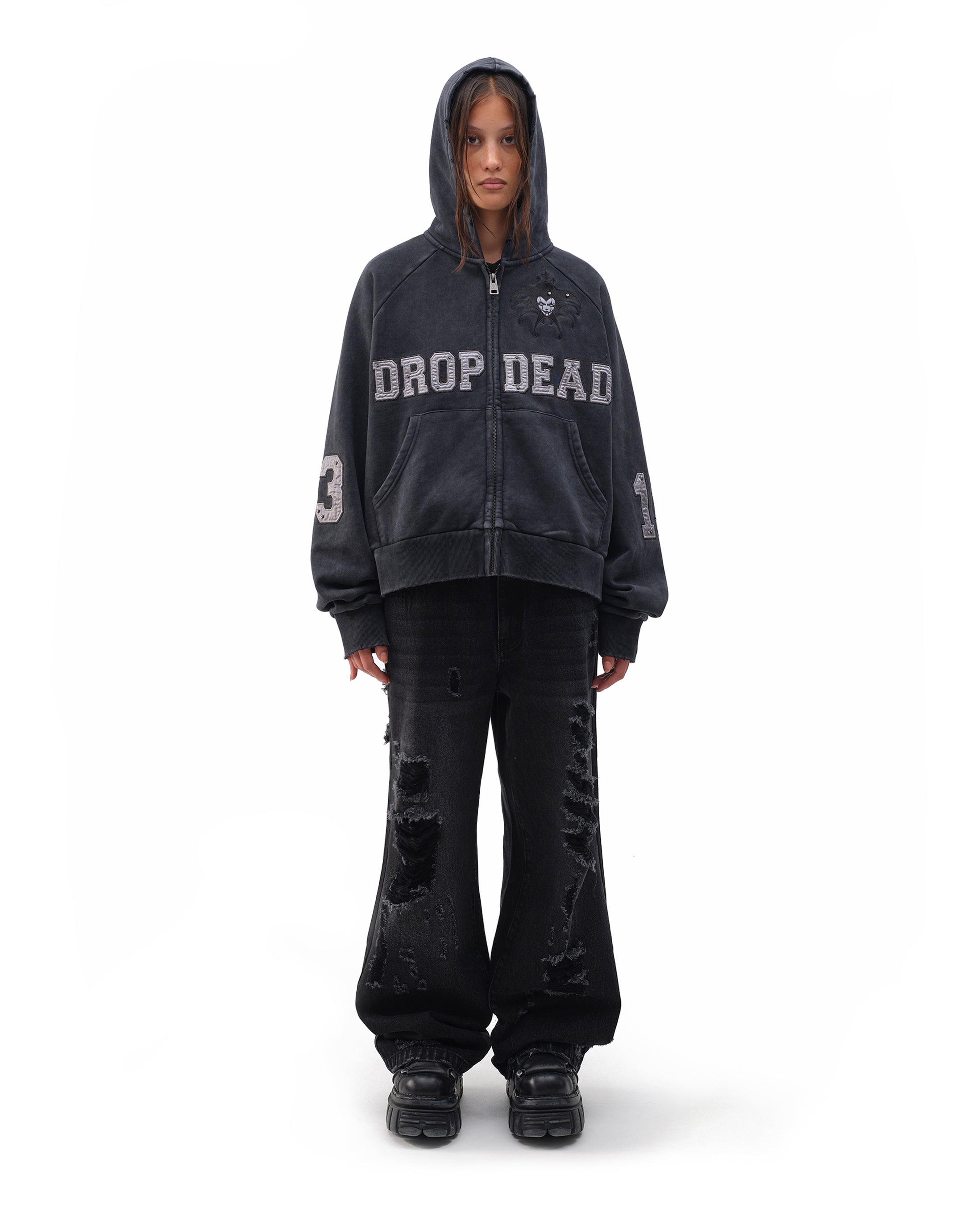 Lucky Zip-Up Hoodie