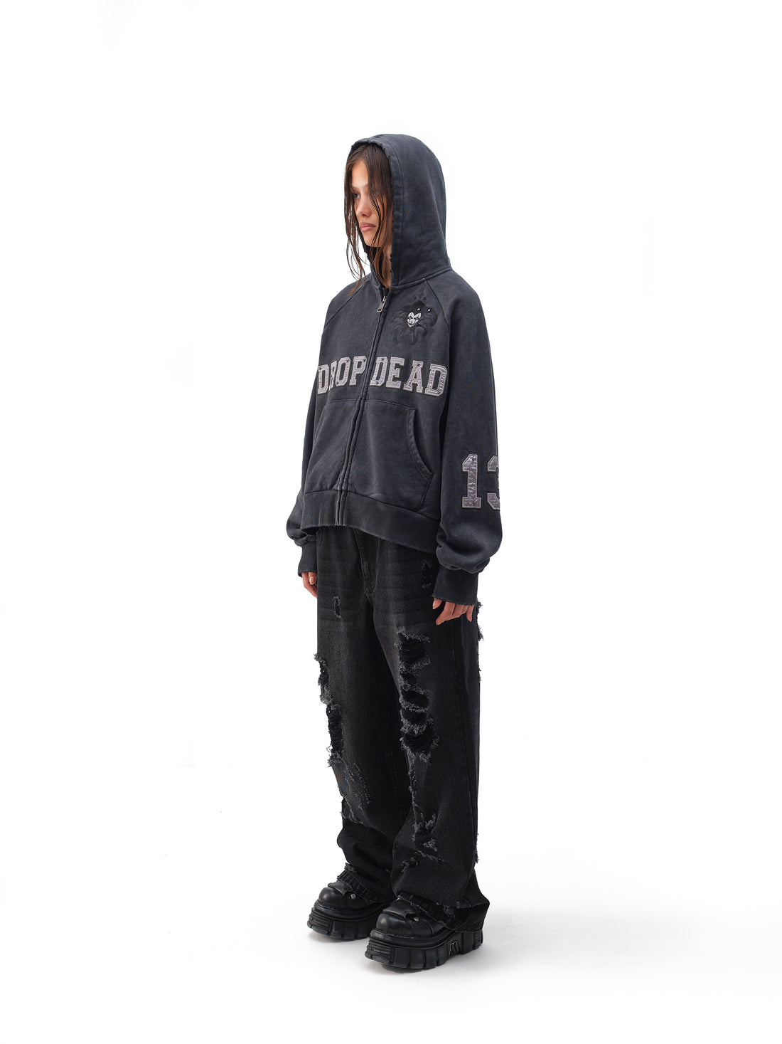 Lucky Zip-Up Hoodie