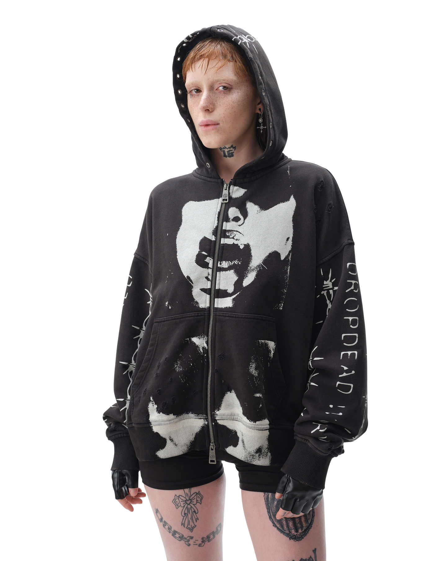 Obscure Zip-Up Hoodie