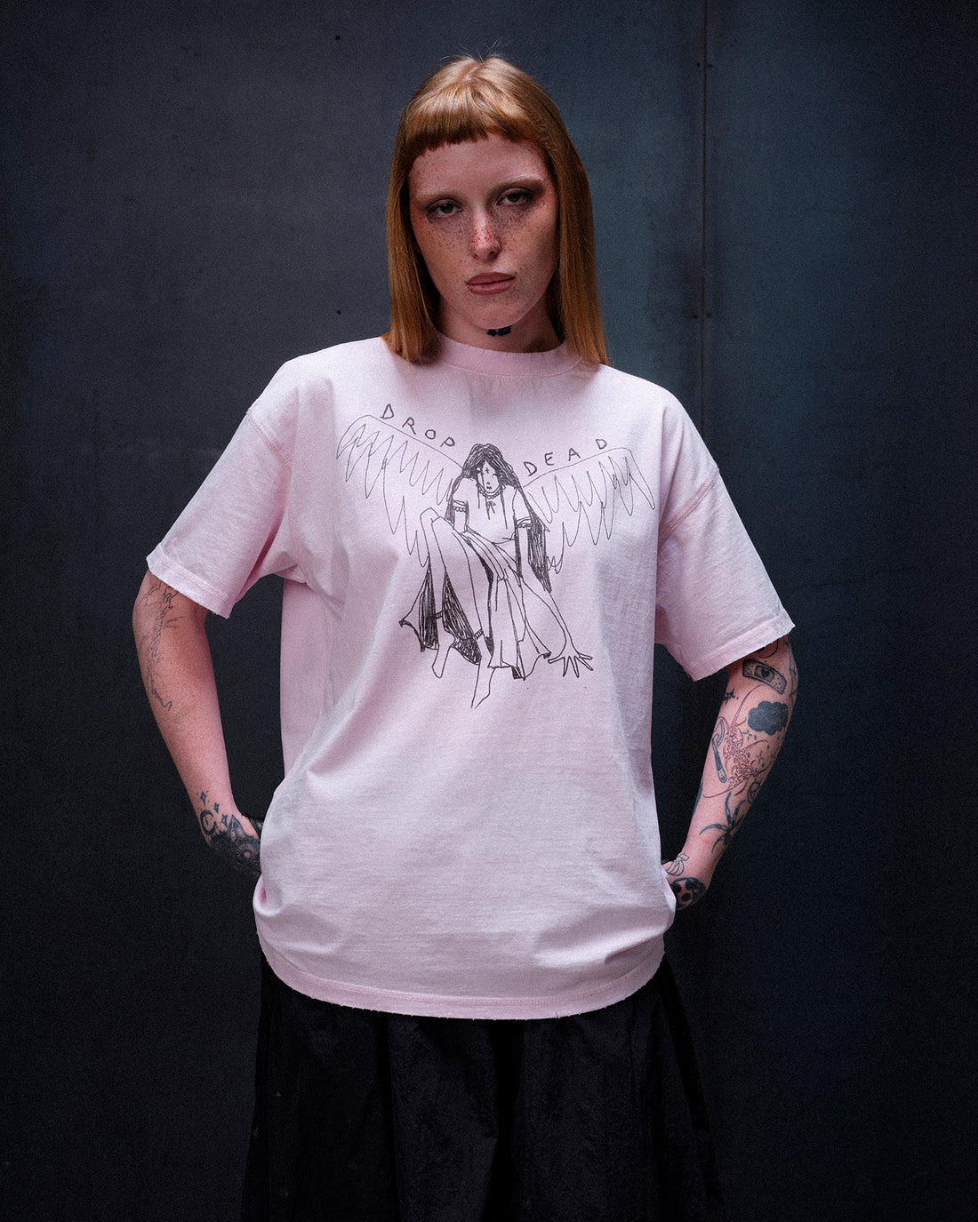 Drop Dead Iness Pink Ecom -- Woman