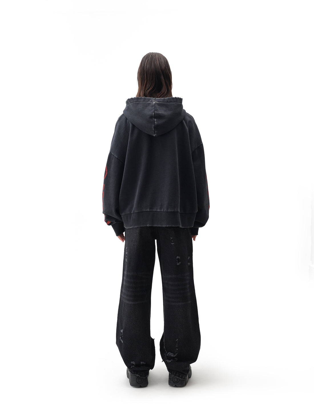 Drop Dead Logo Hoodie Ecom -- Woman