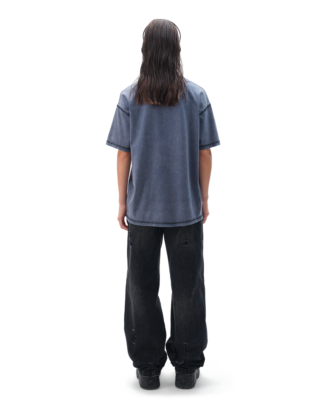 Split Boxy T-Shirt