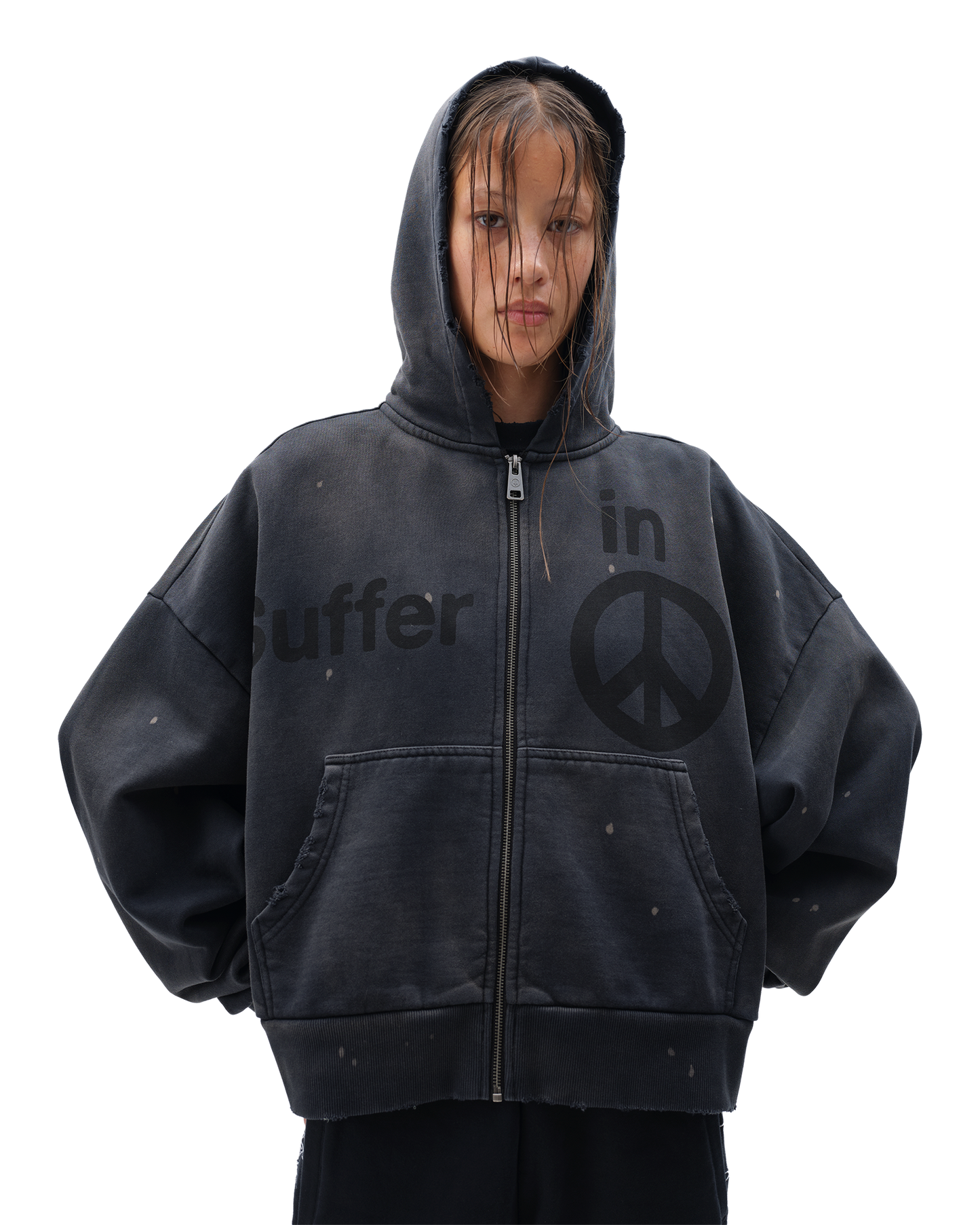 Suffer On Zip-Up Hoodie