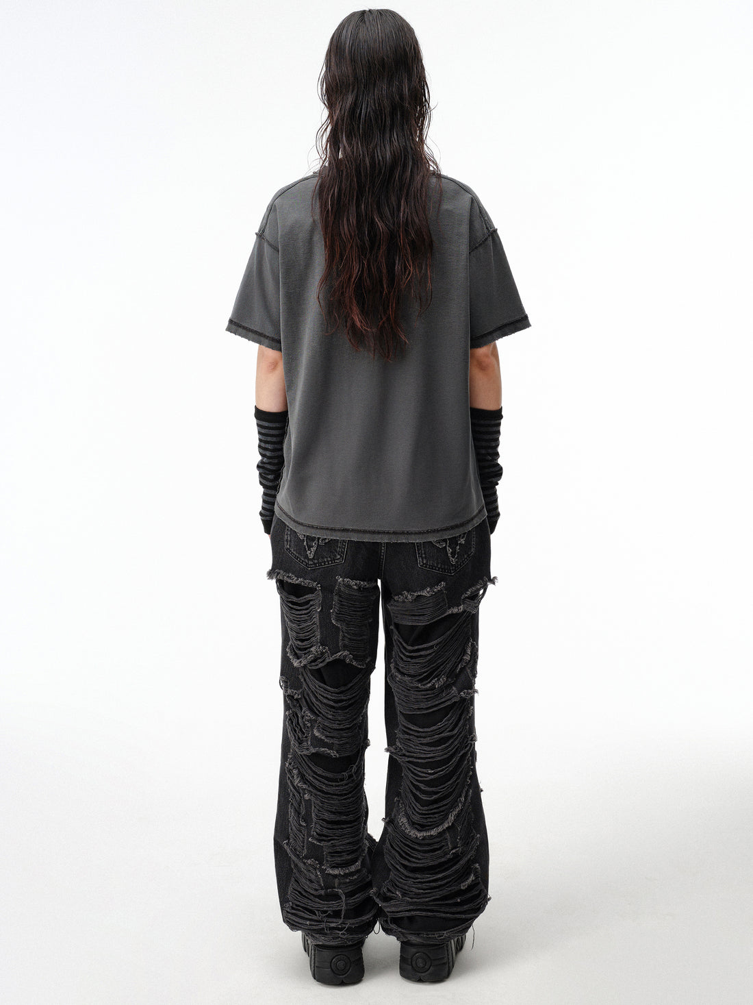 Drop Dead Stacked Tee Ecom - Woman