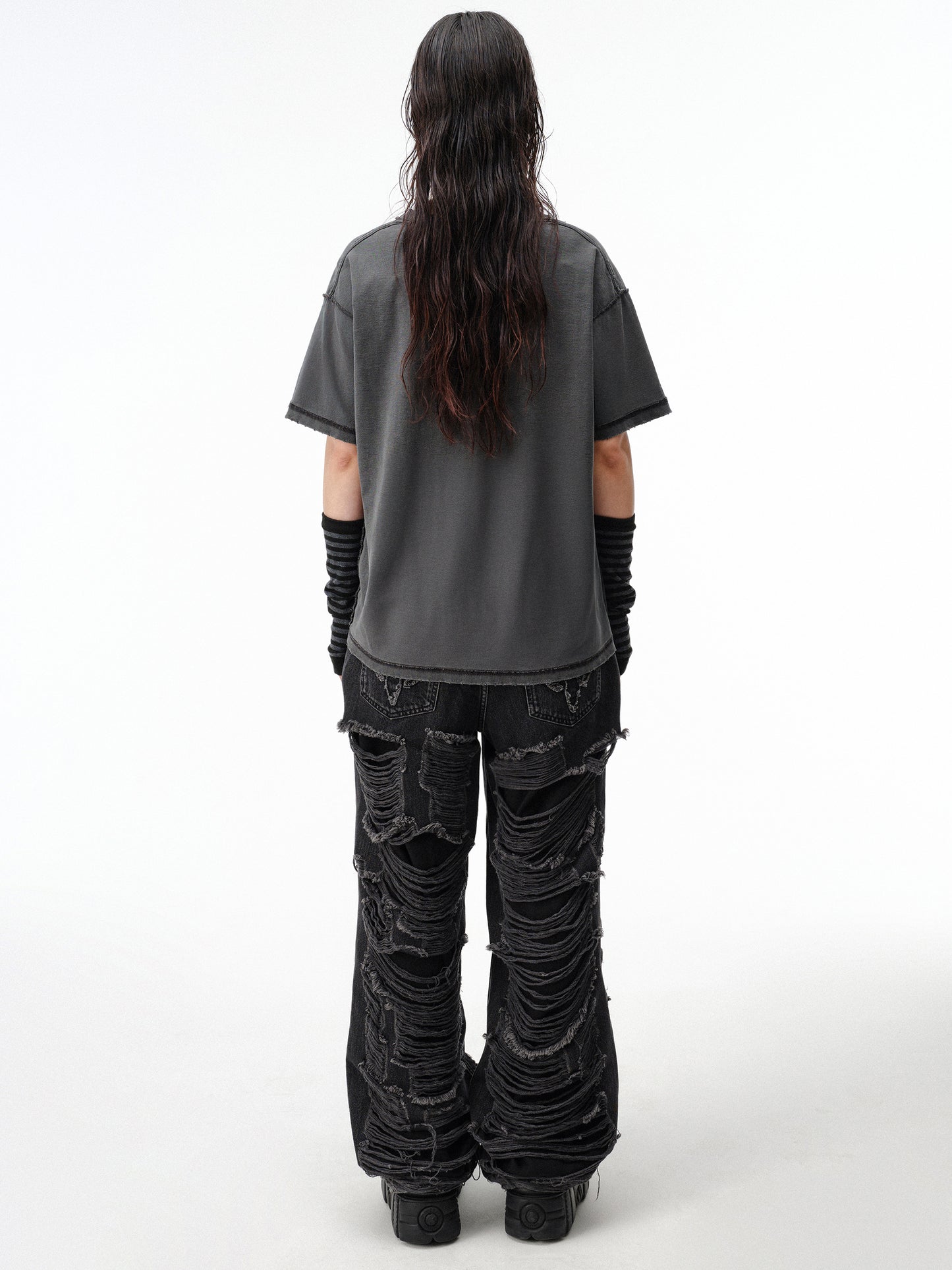 Drop Dead Stacked Tee Ecom - Woman