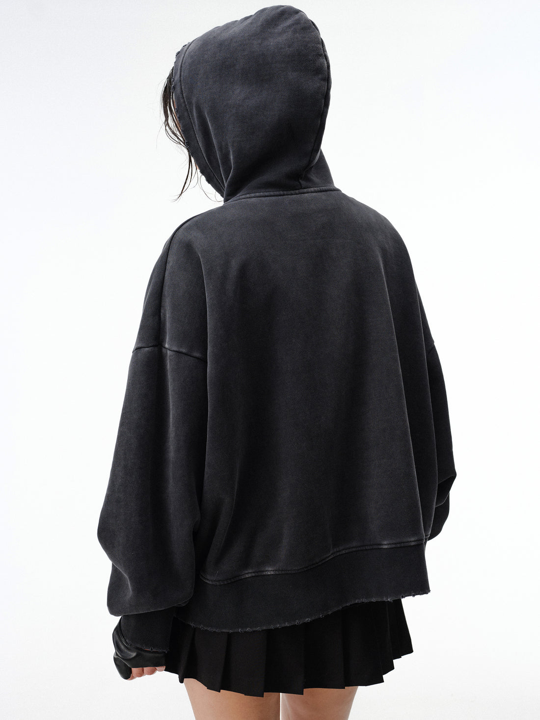Drop Dead Stacked Hoodie Ecom -- Woman