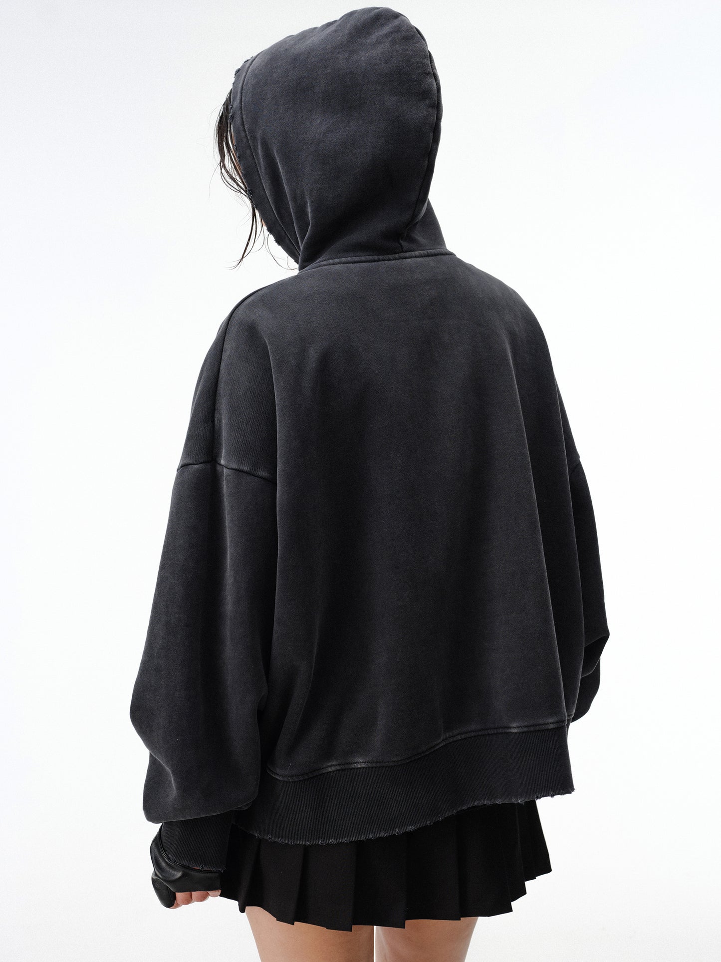 Drop Dead Stacked Hoodie Ecom -- Woman