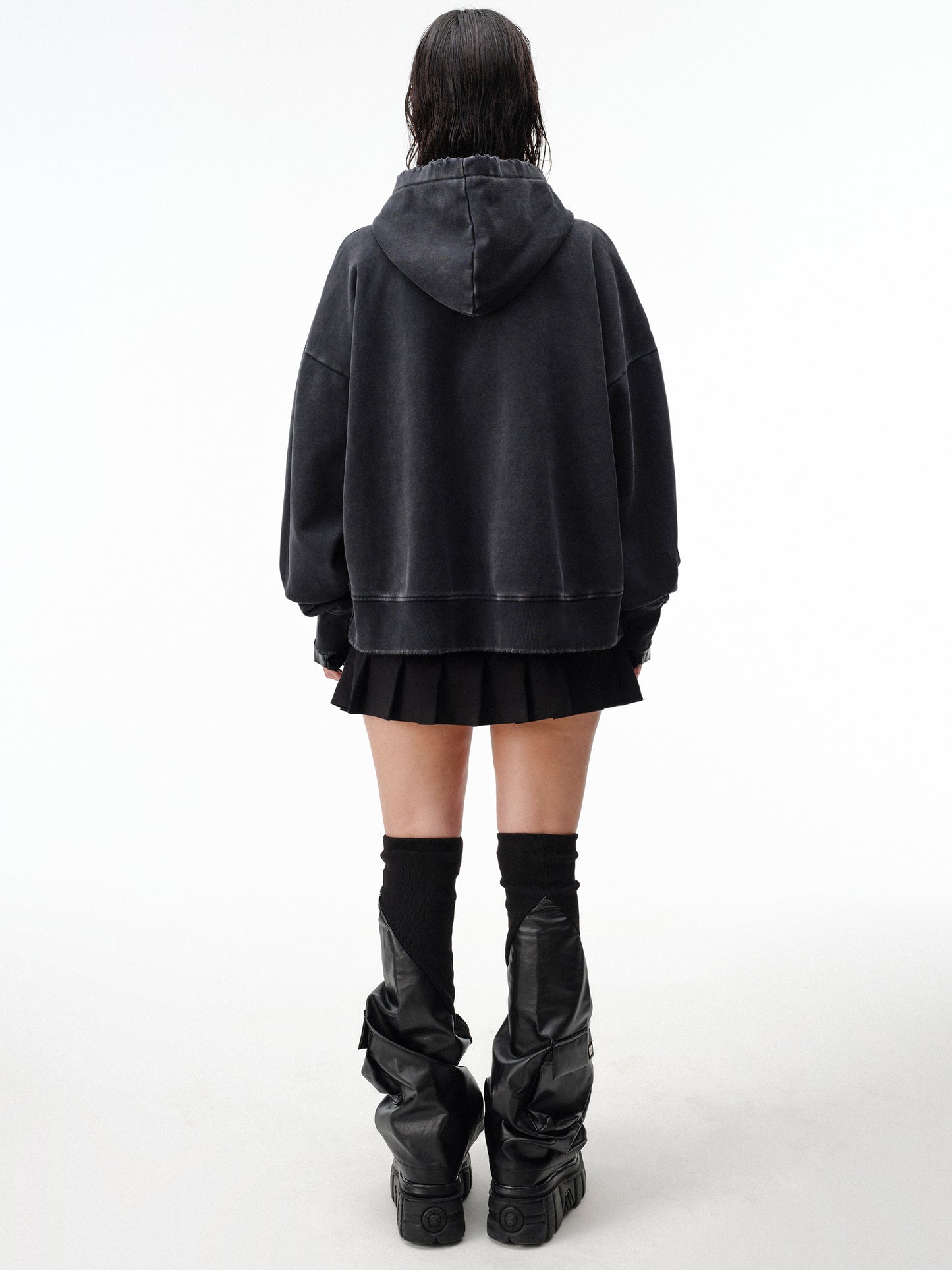 Drop Dead Stacked Hoodie Ecom -- Woman