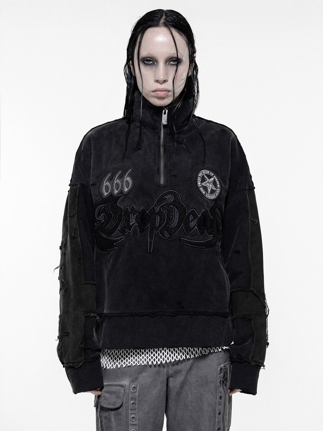 Disorder 1/4 Zip Pullover