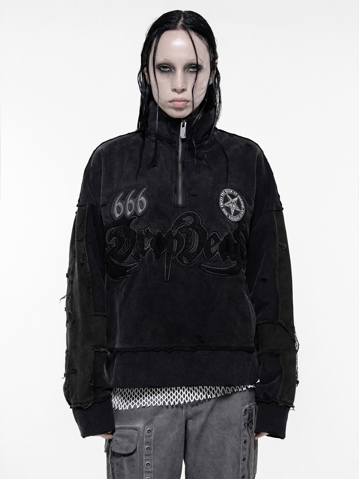 Disorder 1/4 Zip Pullover