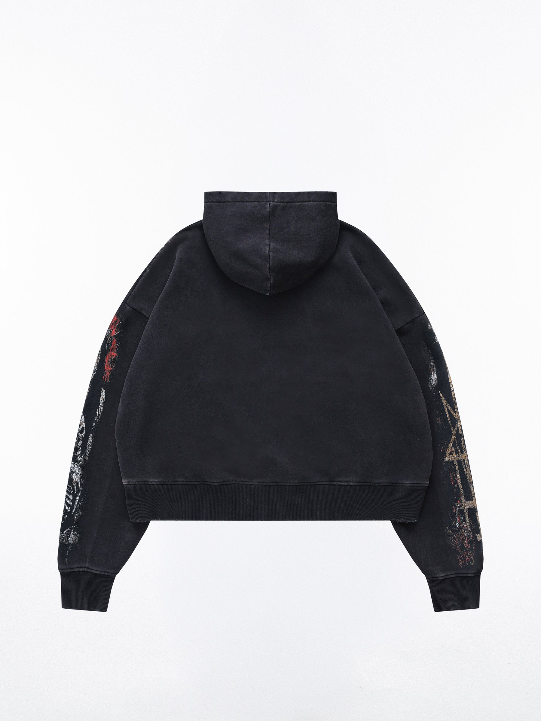 Left For Good Zip-Up Hoodie – DROP DEAD CLOTHING